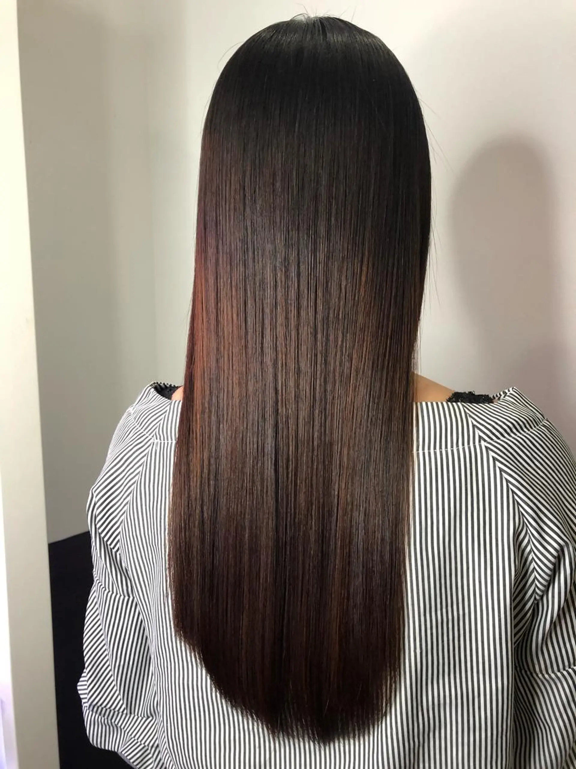 ロング ヘアカラー トリートメント 🧸プルエクステ❤︎ ネイルKAO🧸のヘアスタイル