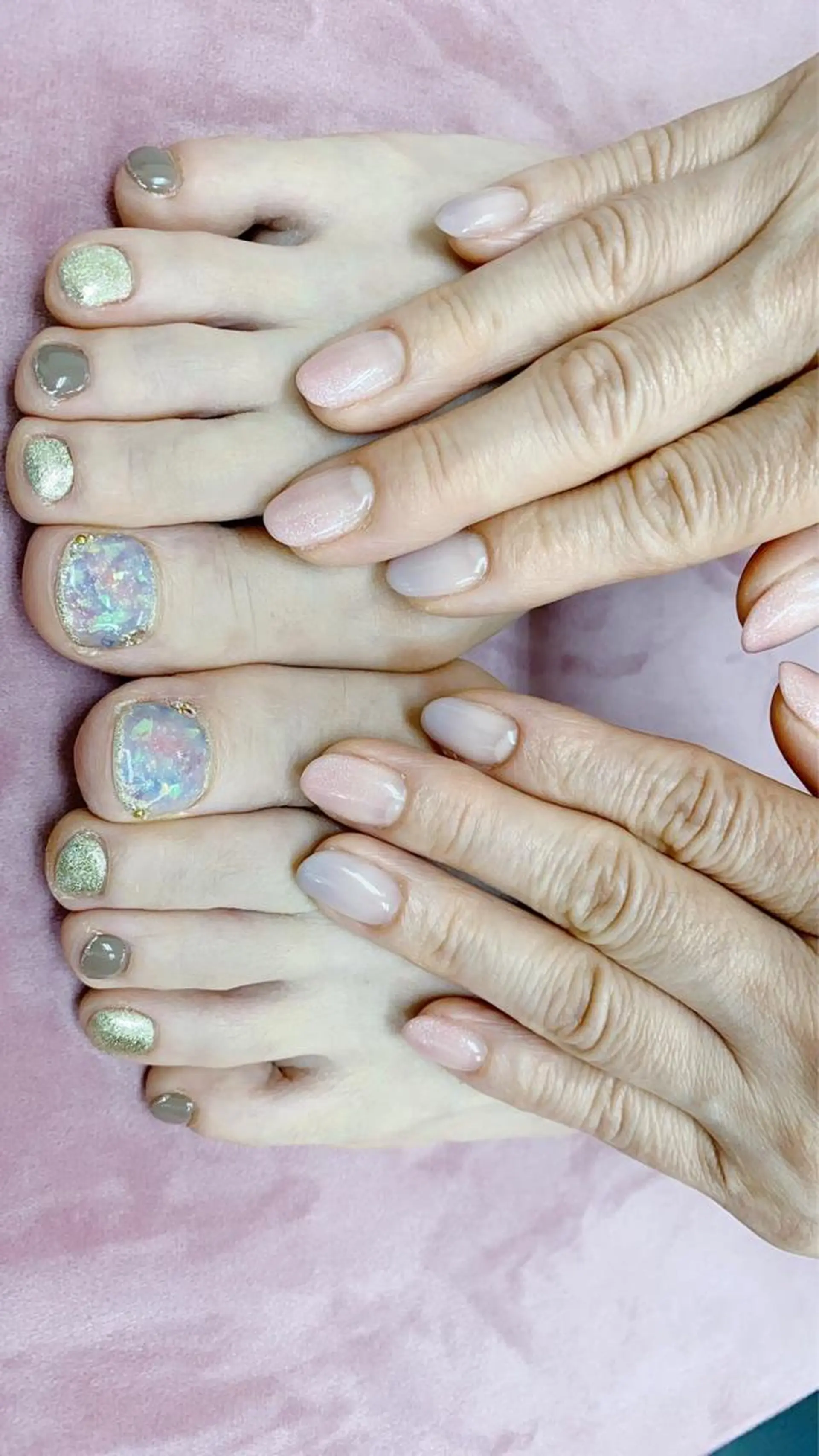 ネイル フットネイル ジェルネイル ヘアセットサロン 🎀ECXIAのヘアスタイル