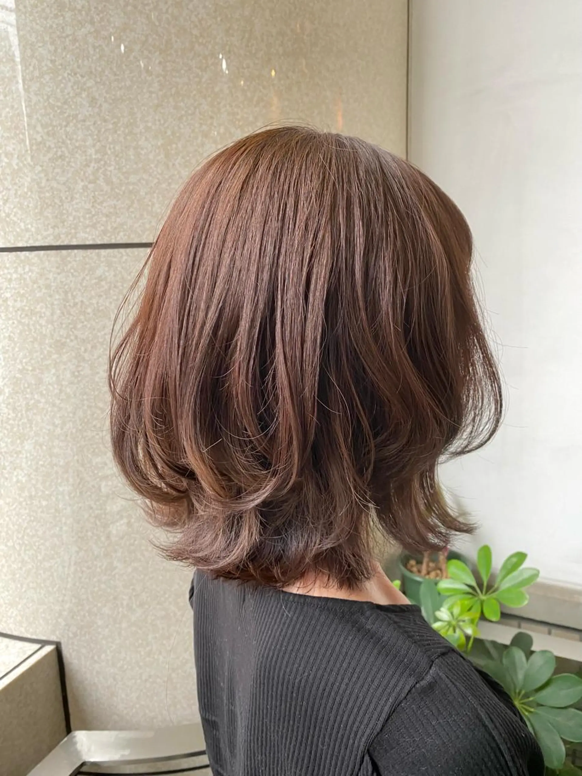 ミディアム 髪質改善 外ハネヘア 統括マネージャー/ 髪のドクター/前原悟のヘアスタイル