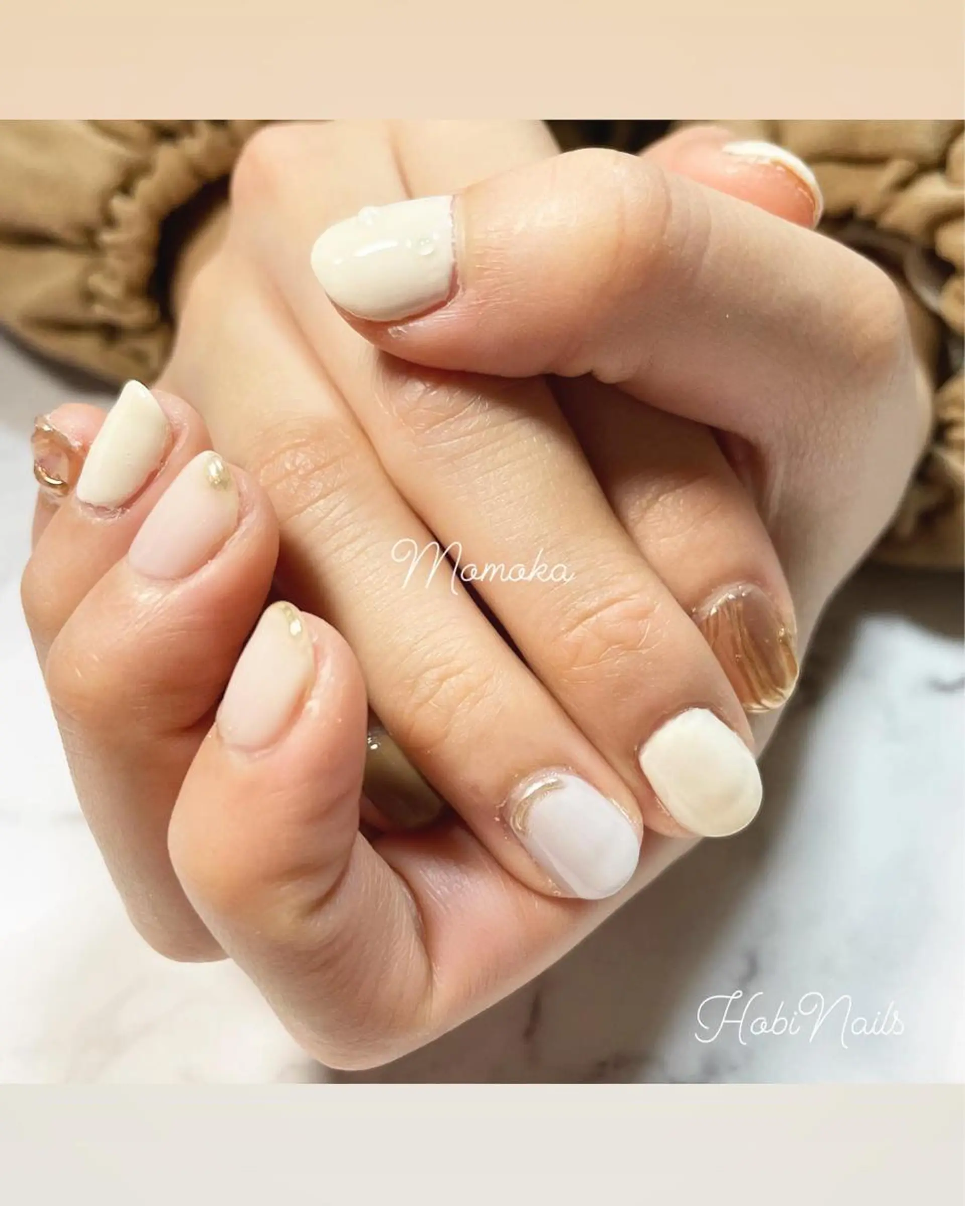 ネイル ニュアンスネイル momoka_nails所属・Momo nailsalonのネイルデザイン