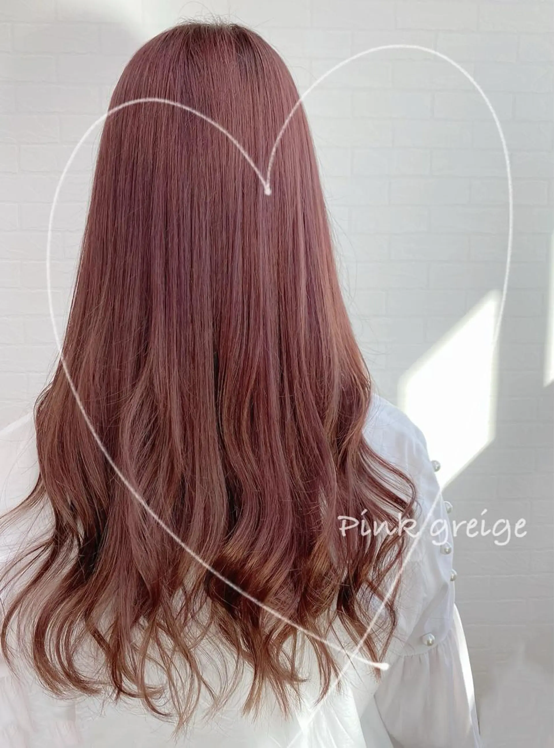 ロング カラー ブリーチ ピンクカラー GRANLUSSO 〜グランルッソ駅前店所属・木口 嘉美のヘアスタイル