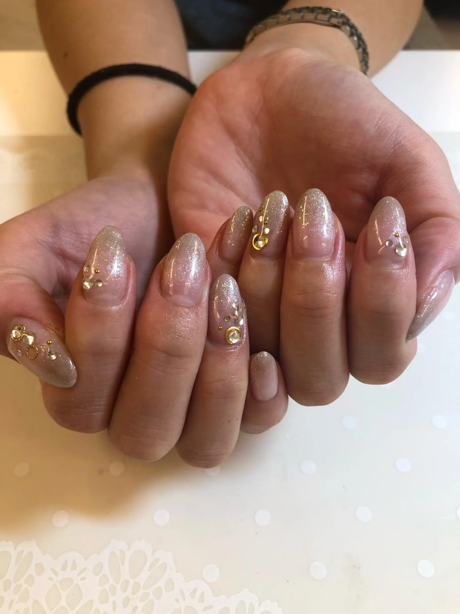 ネイル ブライダルネイル 吉野✨ ネイルデザイナー✨のネイルデザイン