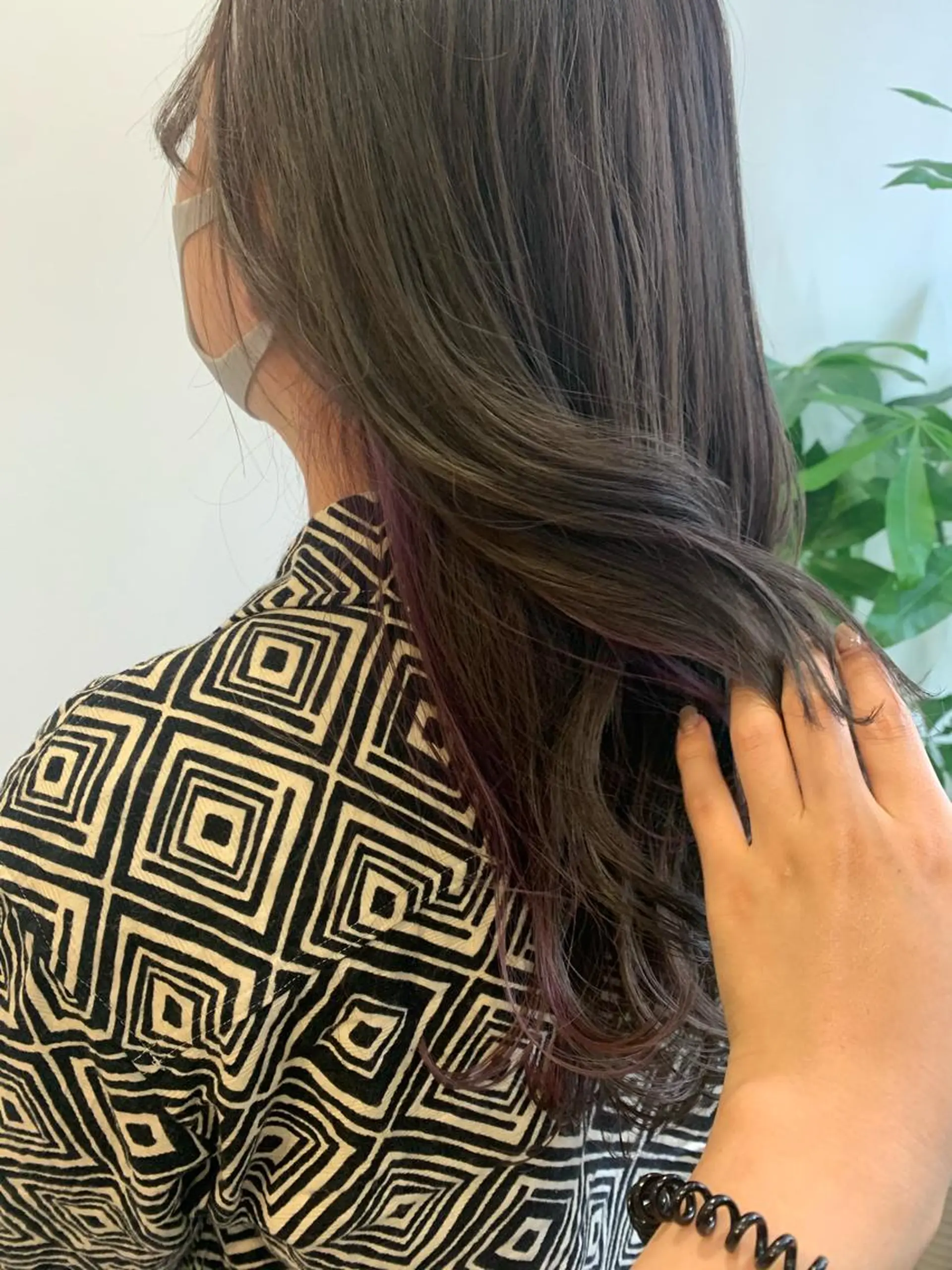 セミロング カラー イルミナカラー トリートメント 現地韓国ヘア🇰🇷 Chisaki치사키のヘアスタイル