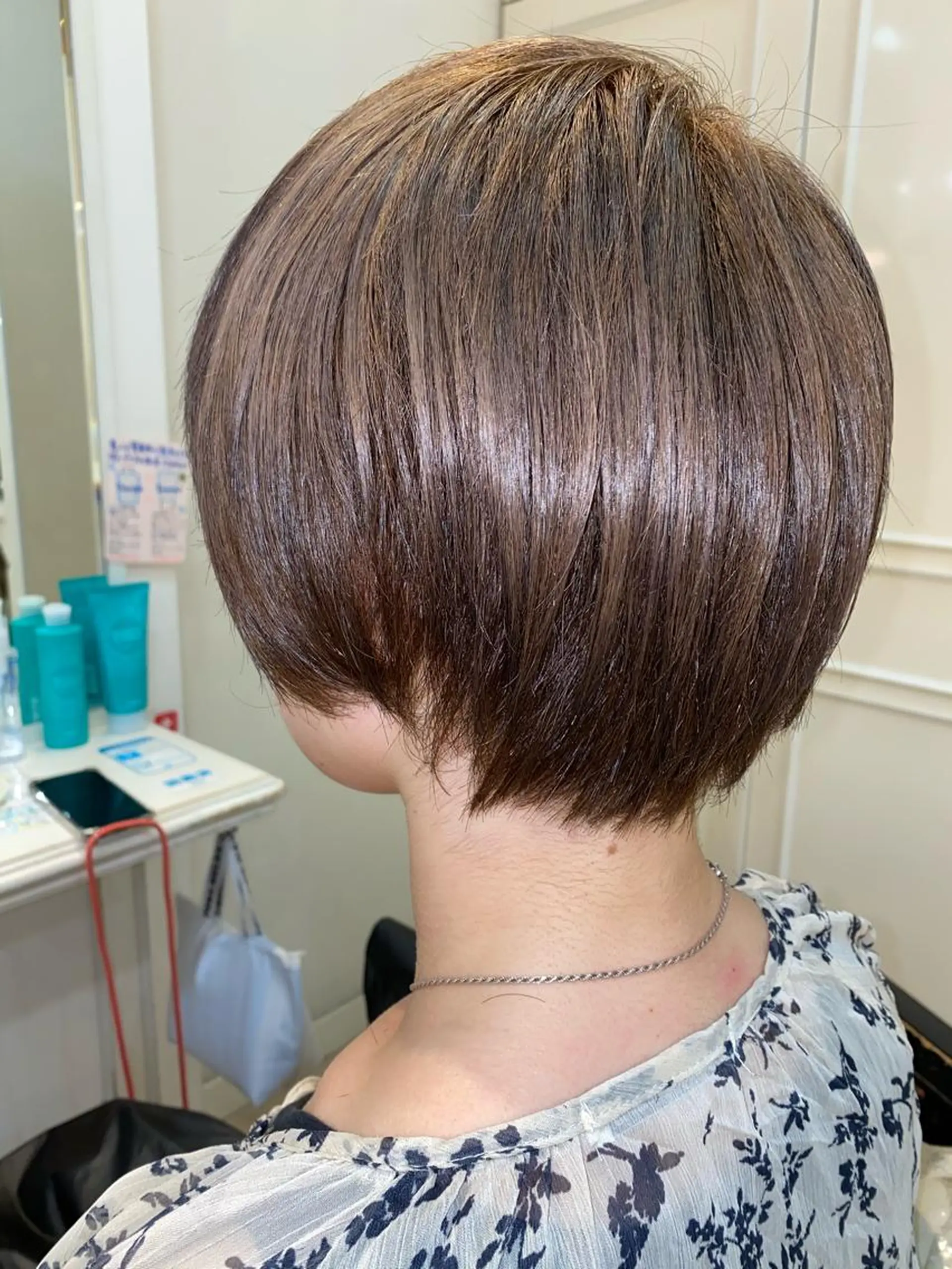 ショート くびれヘア ショートヘア カット ダメージレス 桧山店長のヘアスタイル