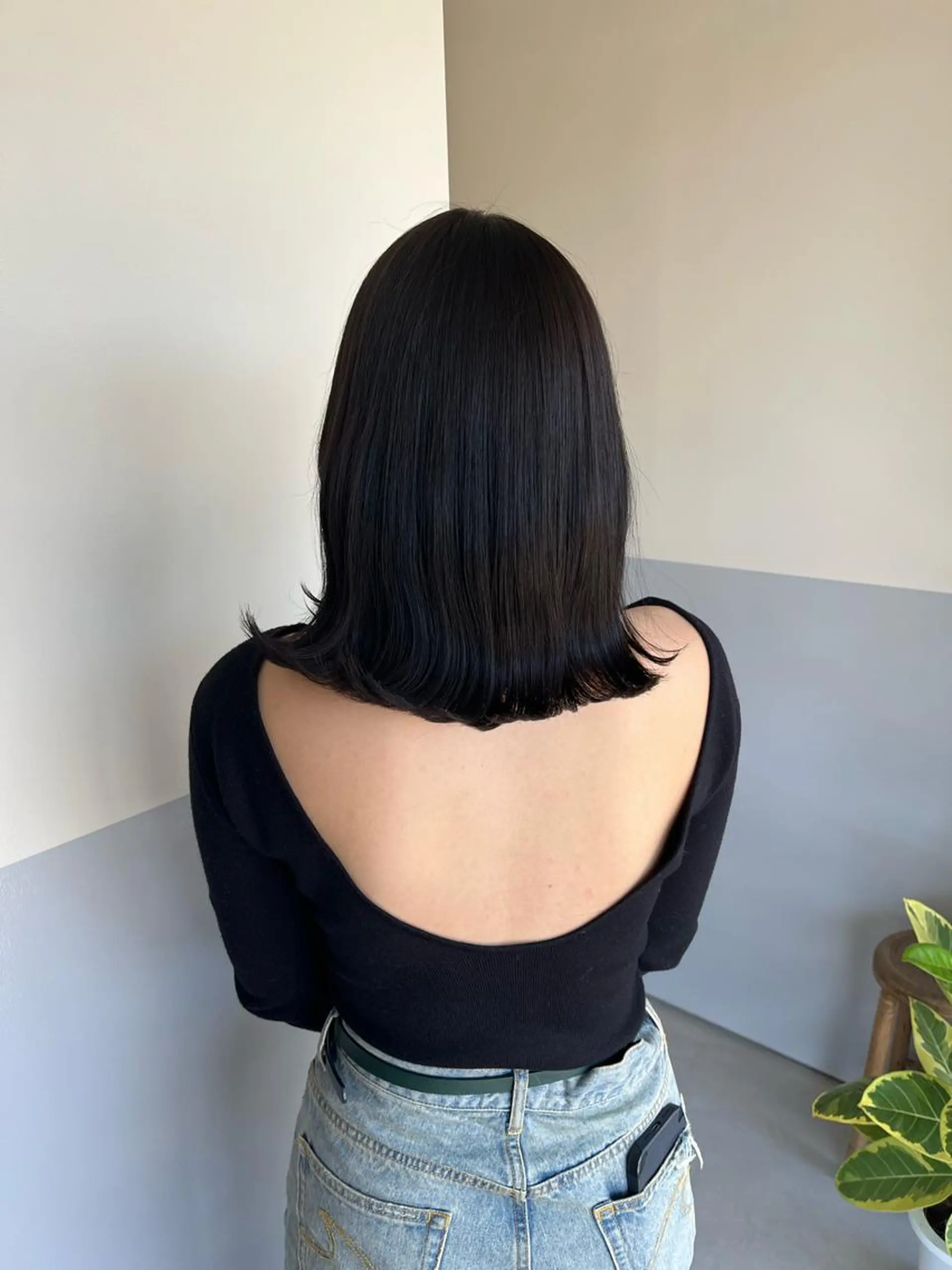 ミディアム 神谷 夏帆のヘアスタイル