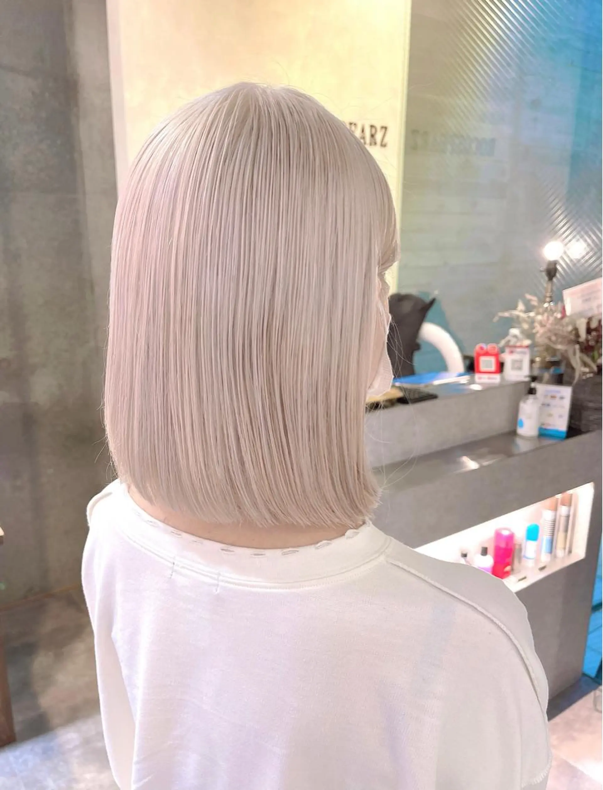 ミディアム 斉藤 潤一のヘアスタイル