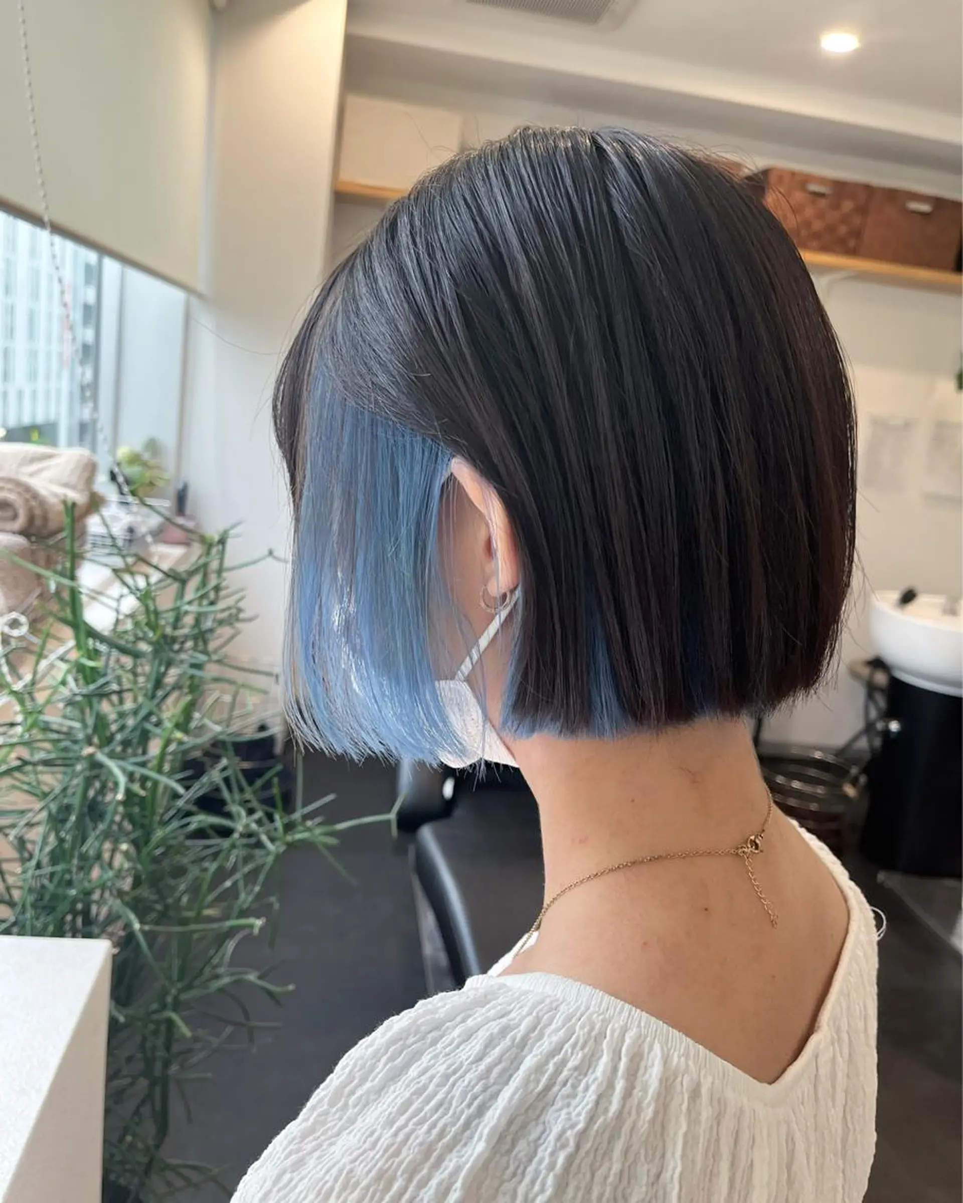 ミディアム JIL BLAN 京都所属・RU RIのヘアスタイル