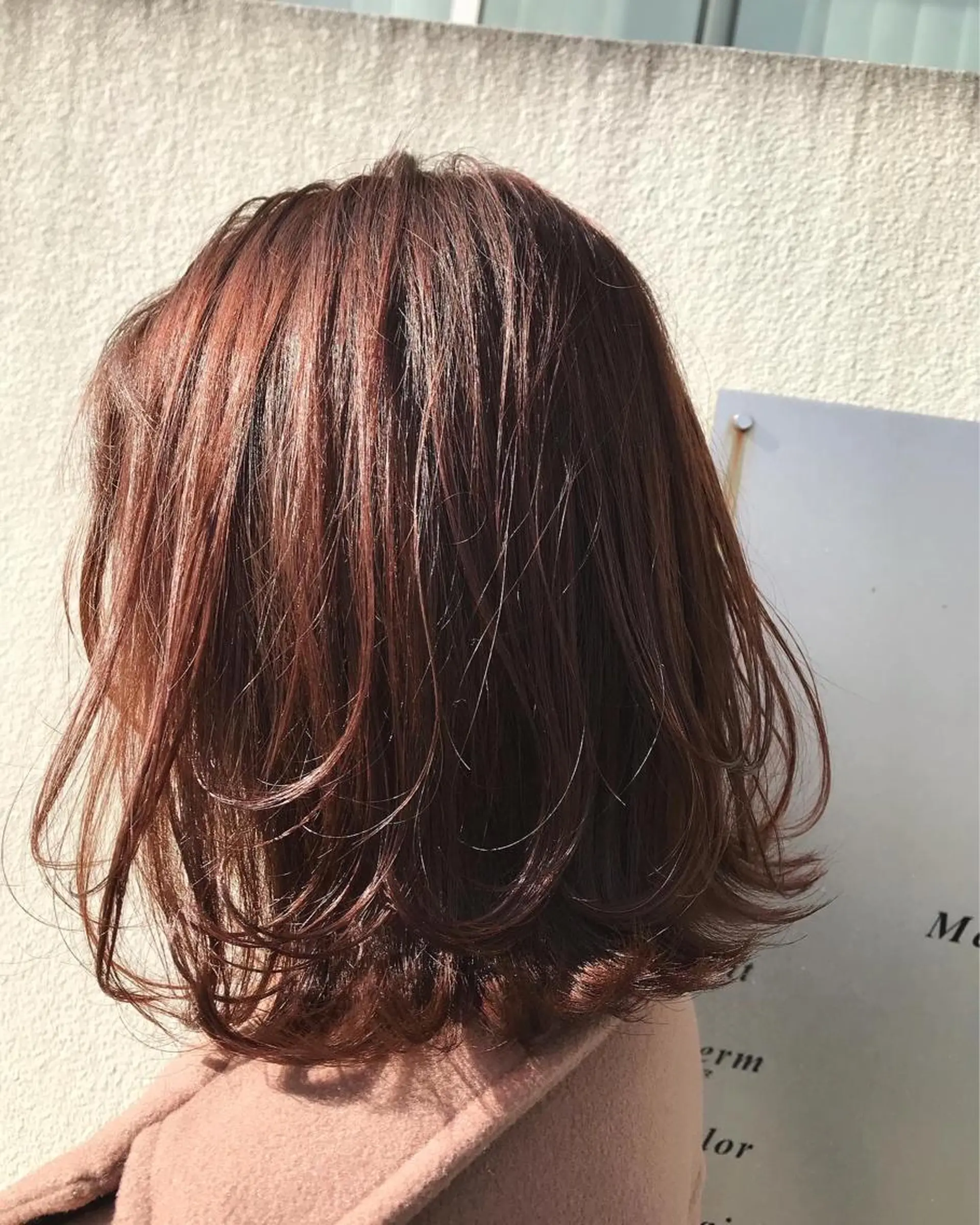 ミディアム カラー レイヤーカット カット ヘアカラー パーマ トリートメント hair make addict (ヘアーメイク アディクト)所属・addict⭐️ 江川　颯也💎のヘアスタイル