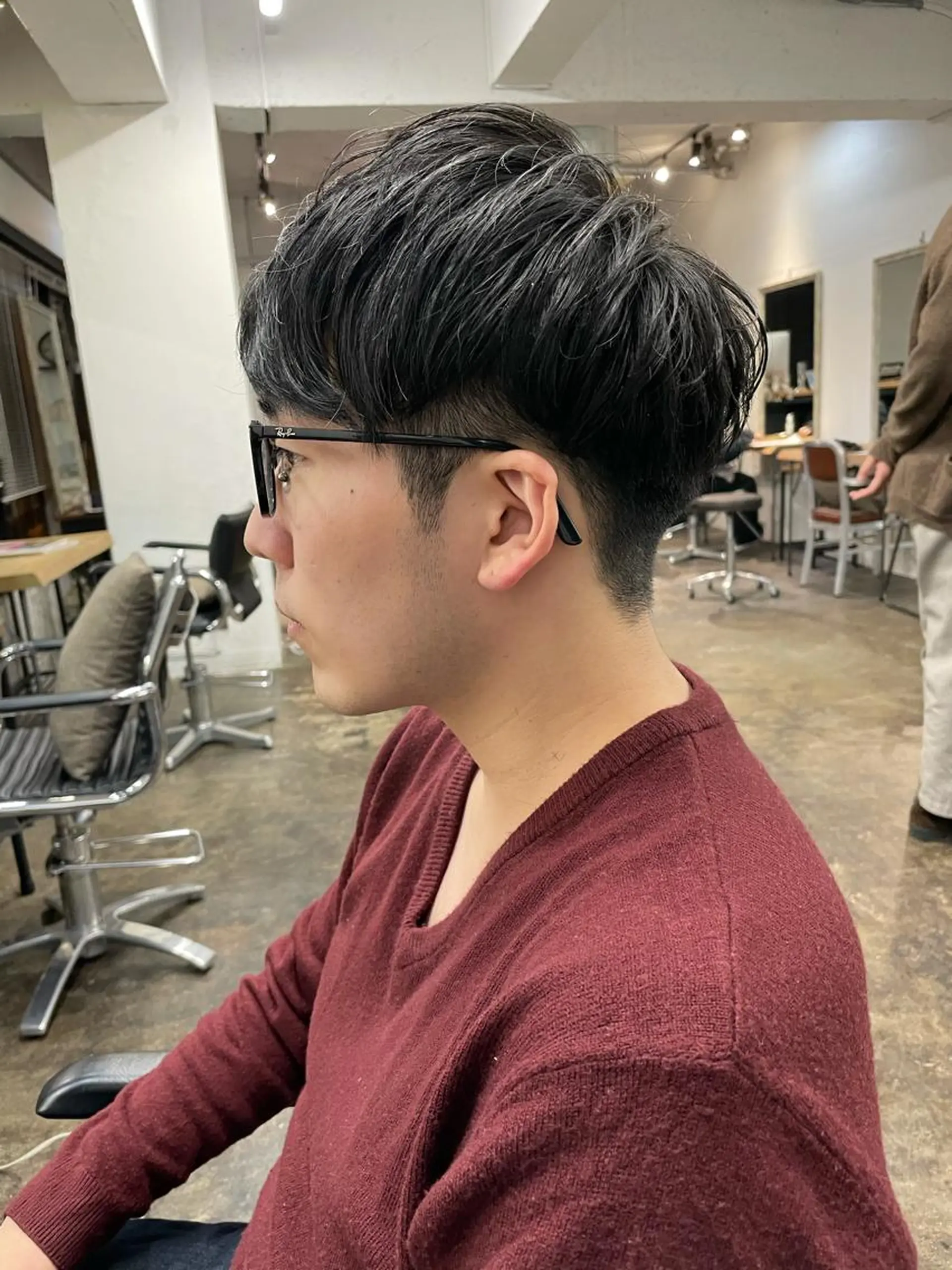 ショート メンズ warme所属・メンズパーマ メンズ特化ryoのヘアスタイル