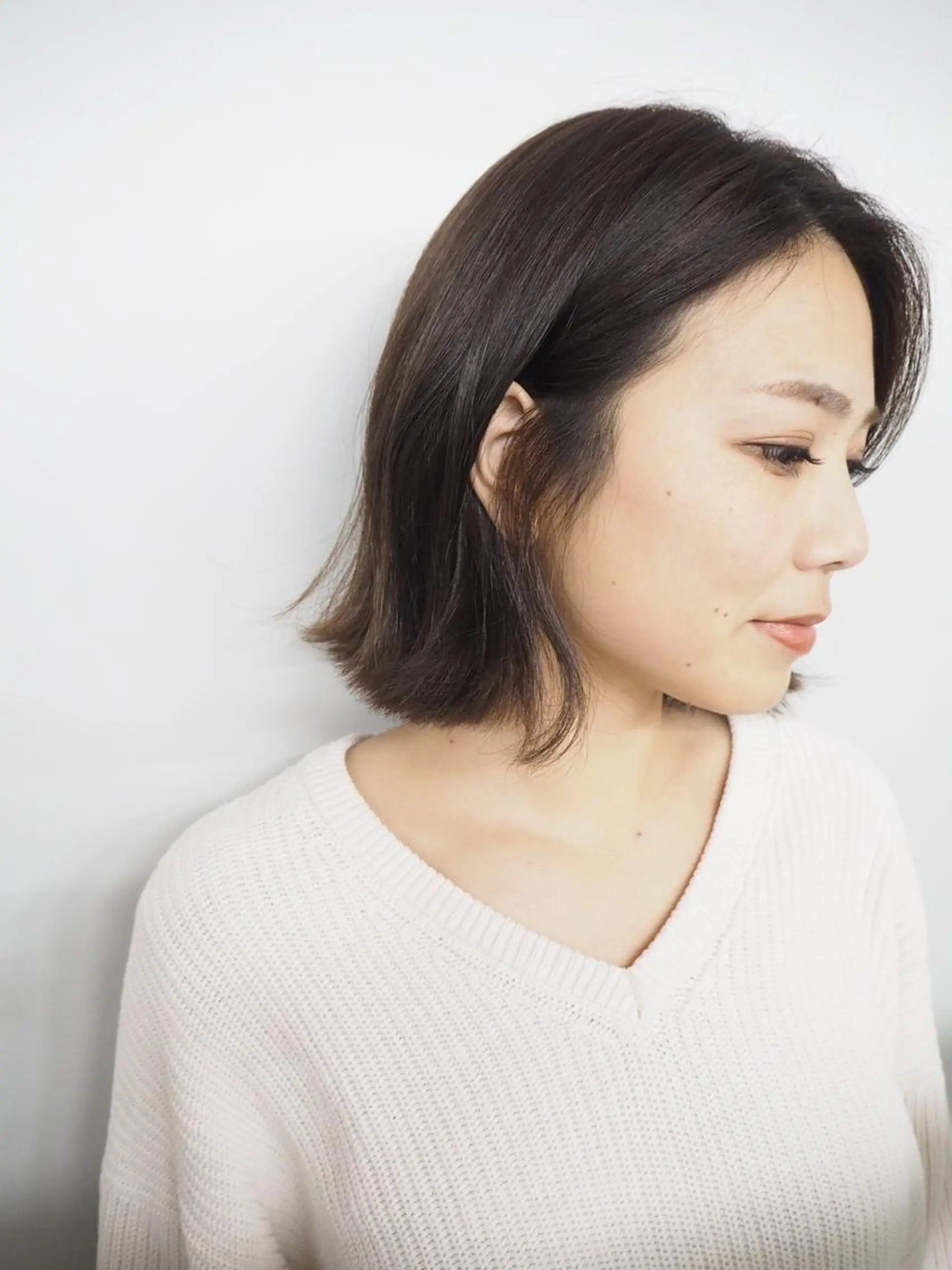 ミディアム カラー カット ヘアカラー トリートメント JIL BLAN所属・JIL BLAN NAOのヘアスタイル