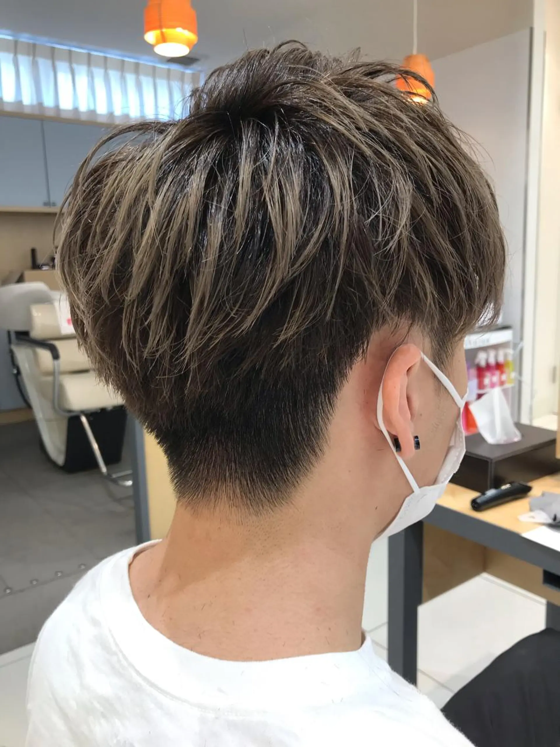 ショート カラー メンズ カットモデル大募集✨ ✨BASSA保谷店✨のヘアスタイル