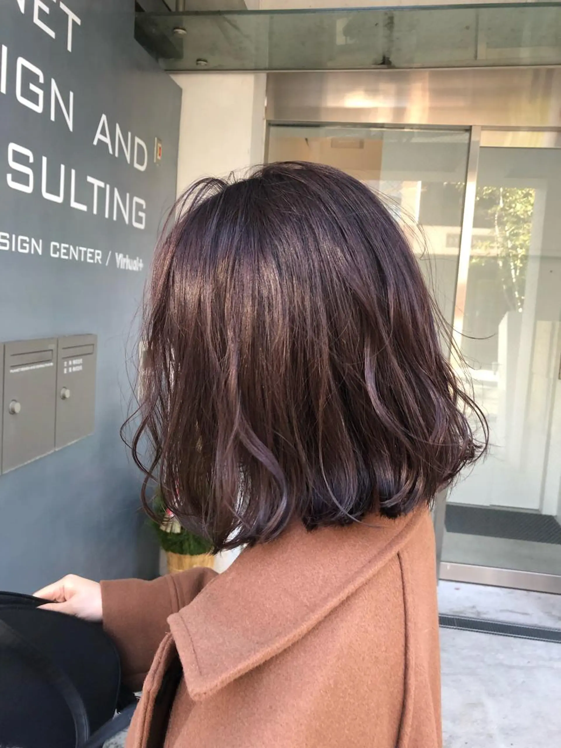 ミディアム カラー IVORY.所属・🟩白髪ぼかし/ボブ /ショートヘア/大司のヘアスタイル