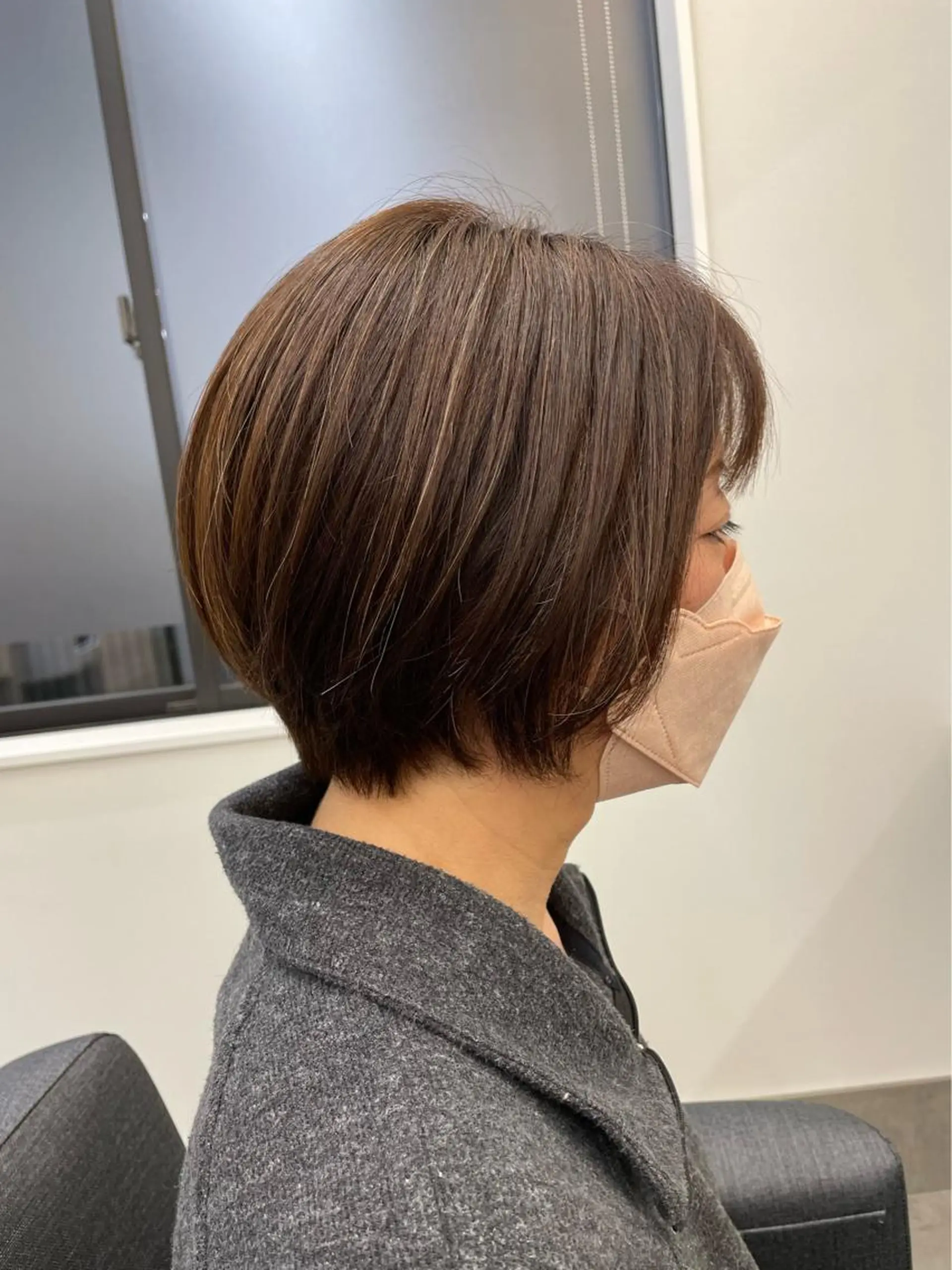 ショート ショートボブ ボブ ショートヘア 山本 美羽のヘアスタイル