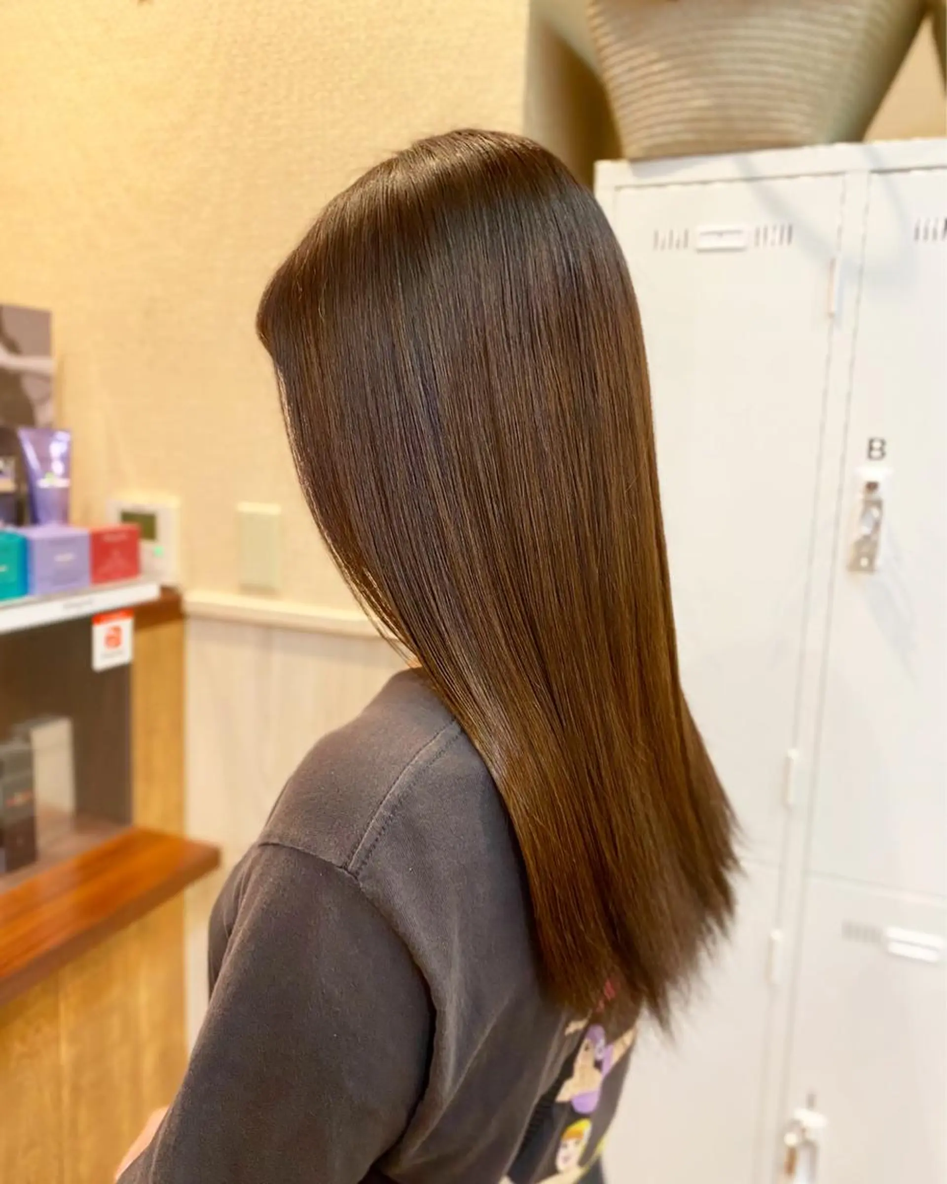 カラー ブラウンカラー ナチュラルブラウン NUMBER 天王寺YUYAのヘアスタイル