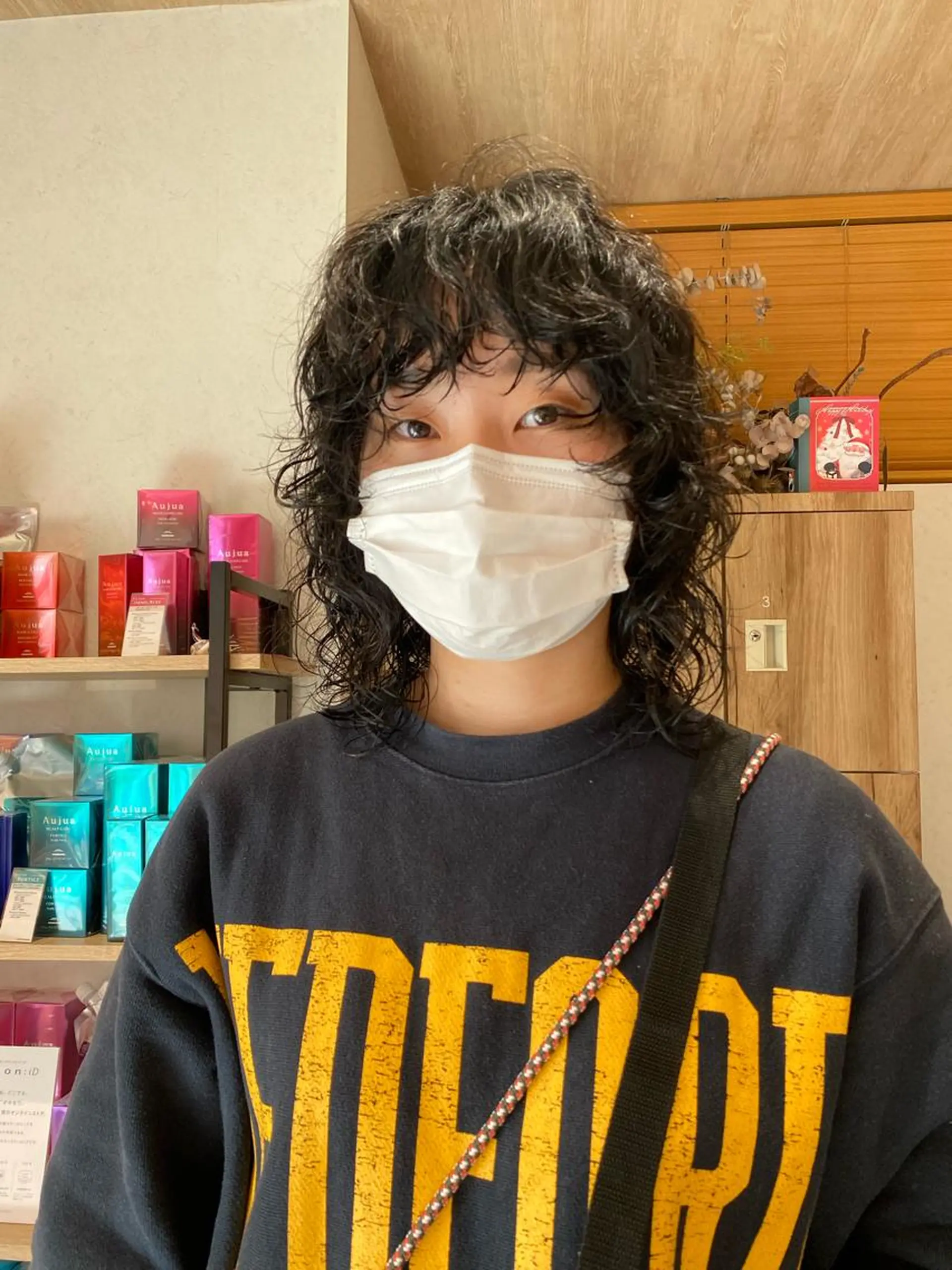 ミディアム パーマ カット パーマ パーマ指名No1 /namiのヘアスタイル