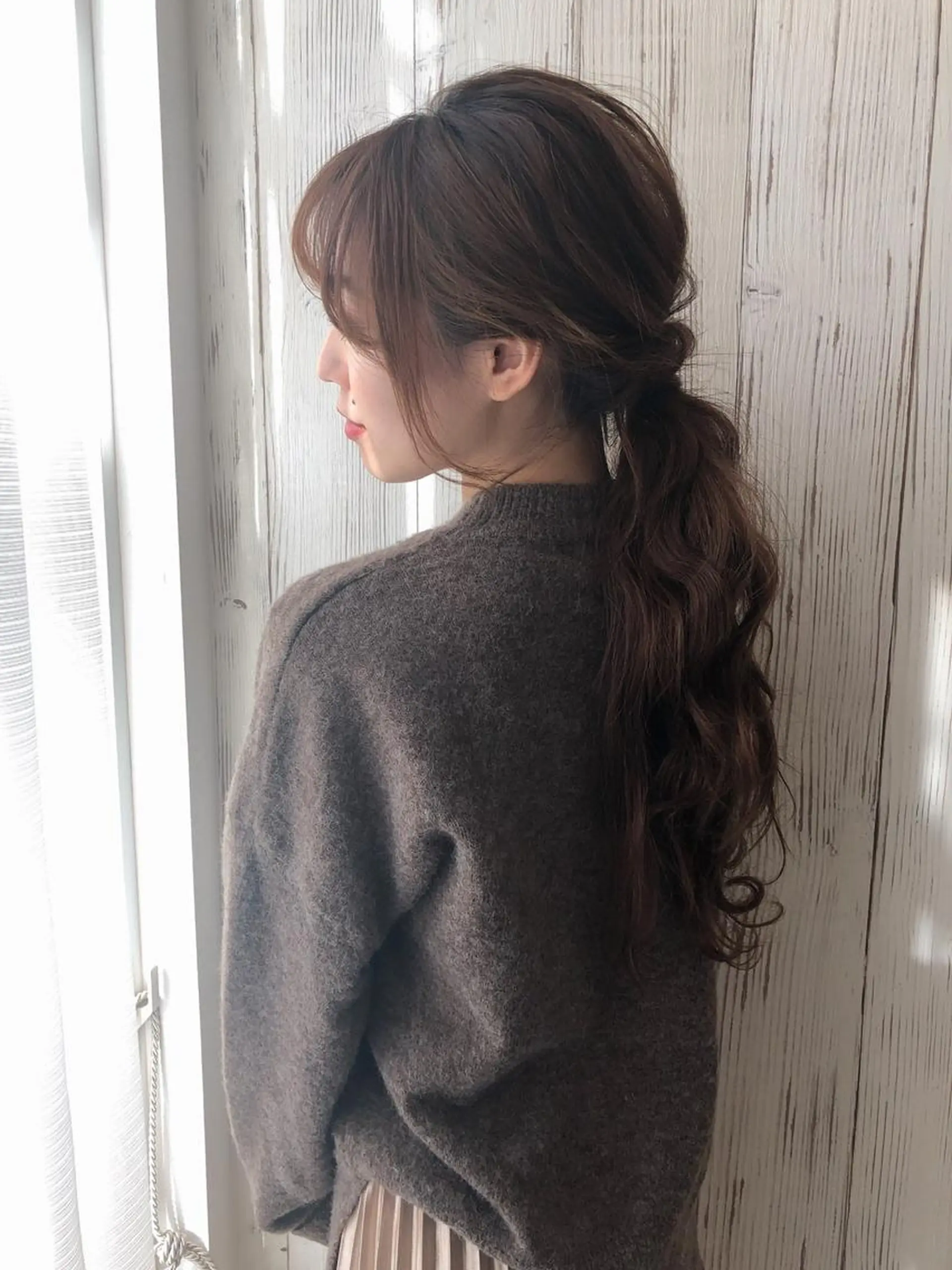 ロング カラー ヘアアレンジ ルービック 奈良のヘアスタイル