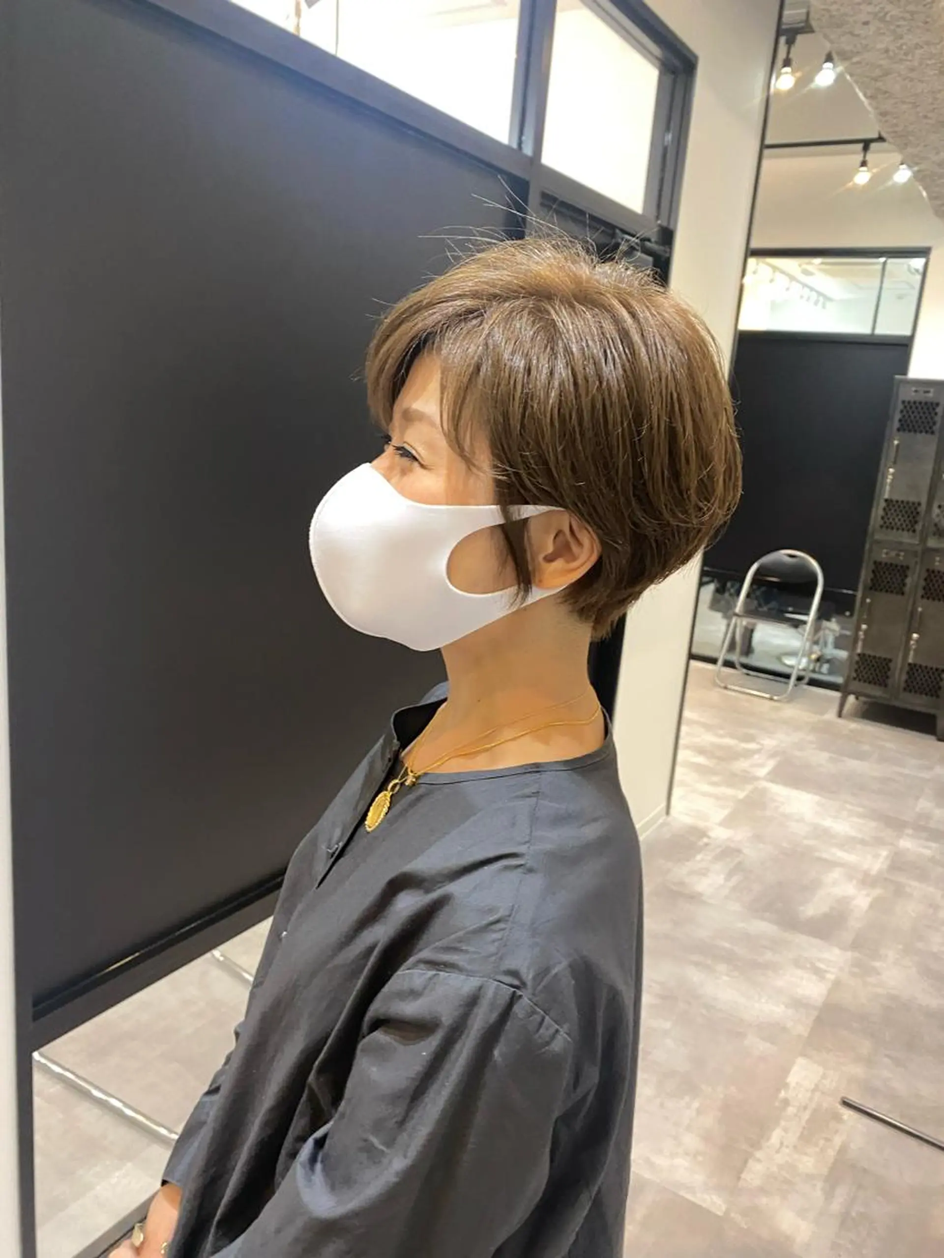 ショート カラー ショートボブ ボブ ショートヘア しおり/パーマ/ newi町田のヘアスタイル