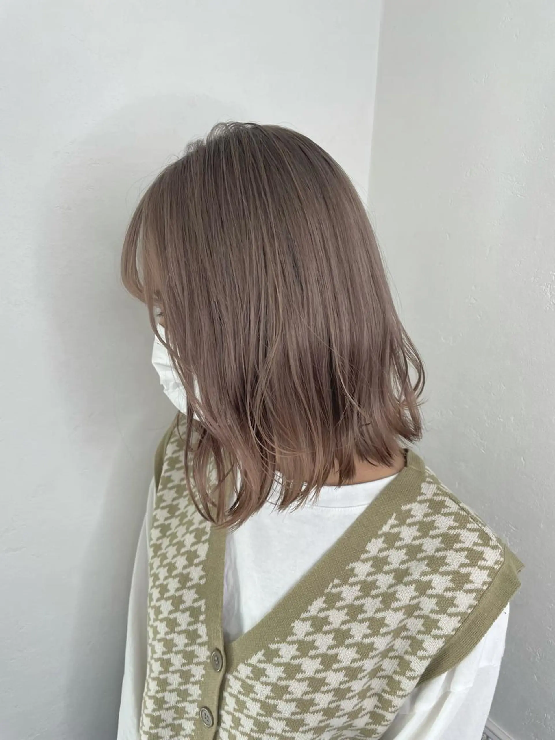 ミディアム カラー kahuli  hair Ulu 「カーフリヘアウル」所属・鎗田 健のヘアスタイル