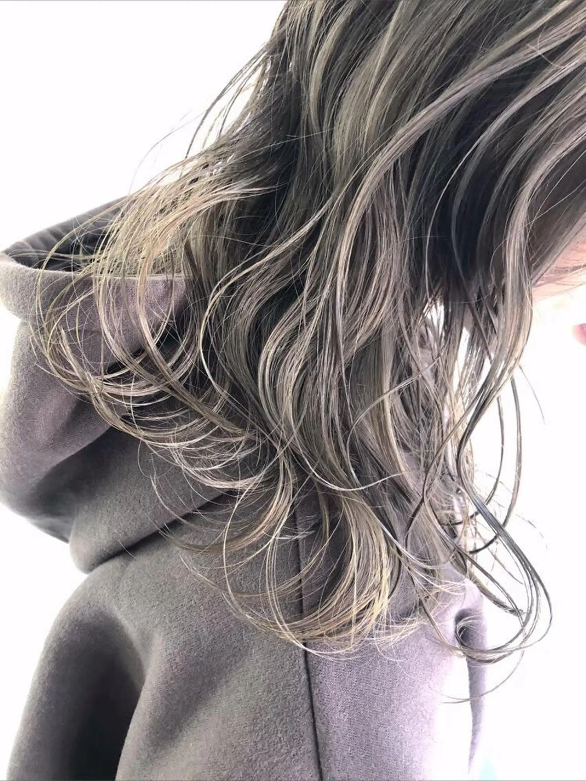 ミディアム カラー ヘアカラー トリートメント ヘアセット 💘透明感カラー💘 沖本 将宏のヘアスタイル