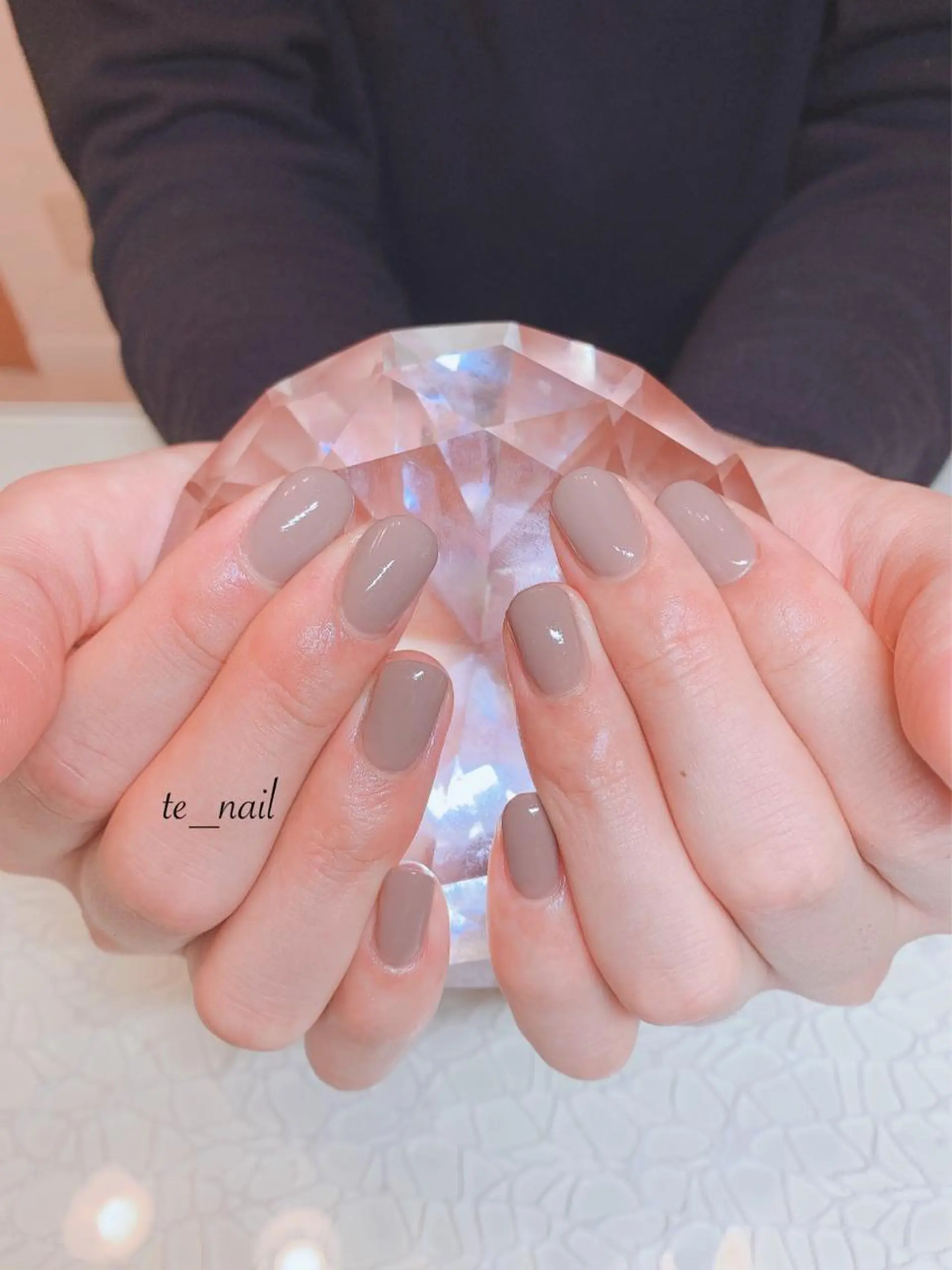 ネイル ワンカラーネイル ｔe_ nailのネイルデザイン