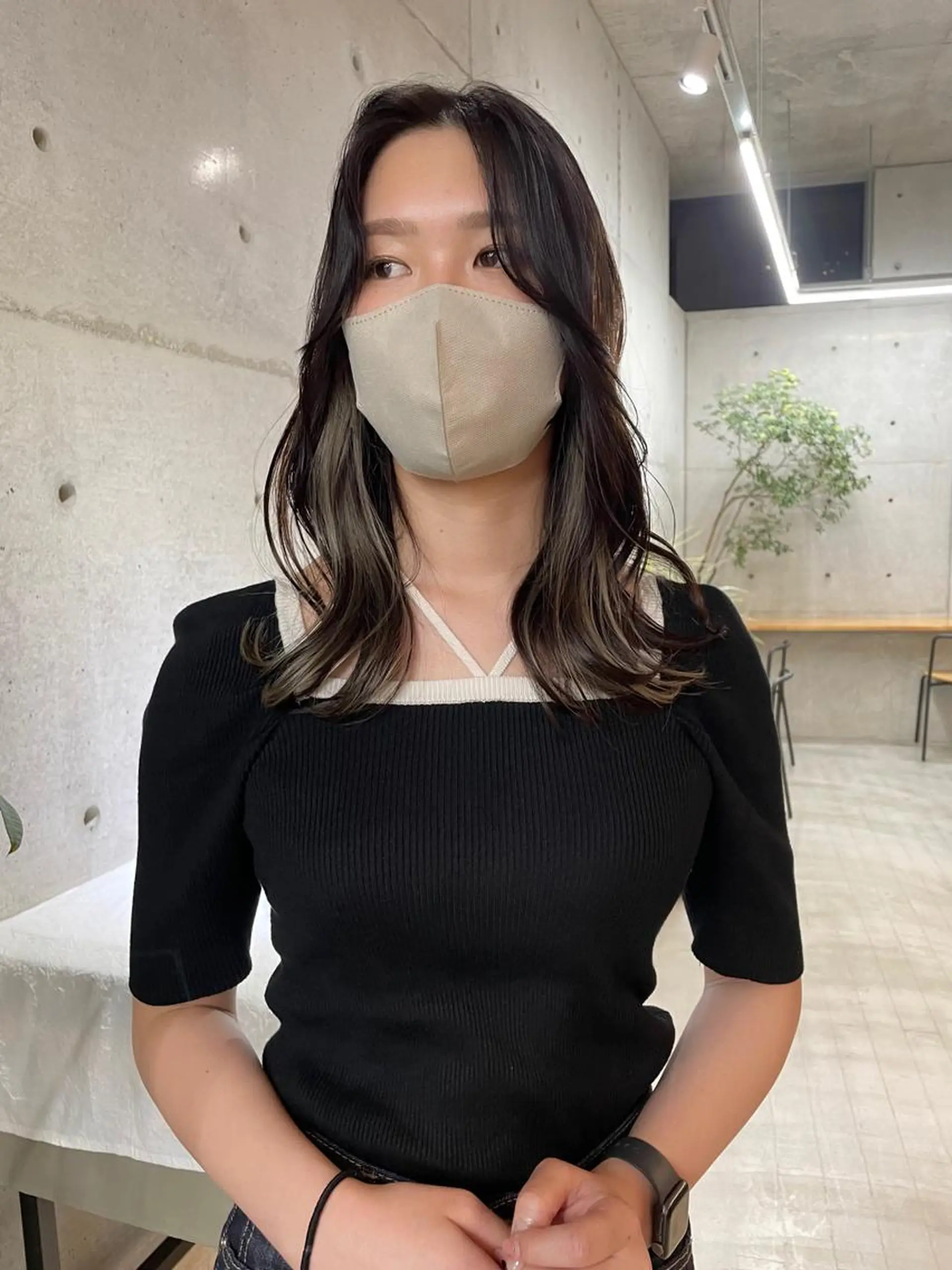 ロング ヘアカラー son hair所属・葉 /透明感カラーのヘアスタイル