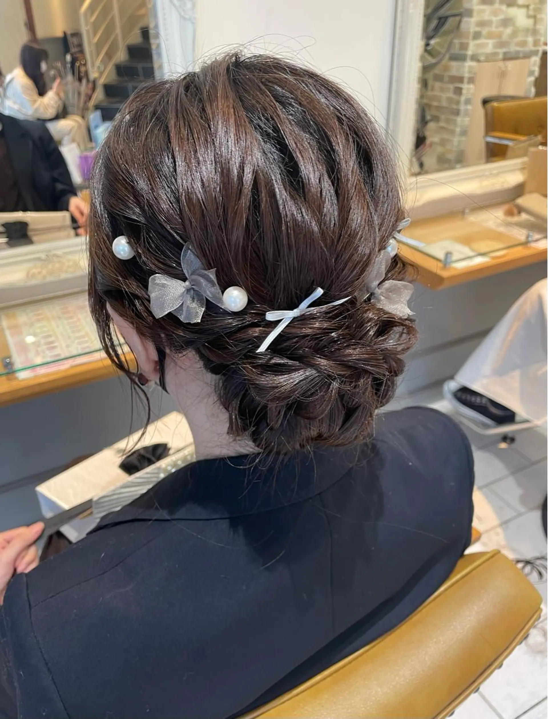 ヘアアレンジ ヘアセット 佐久間 成恵のヘアスタイル