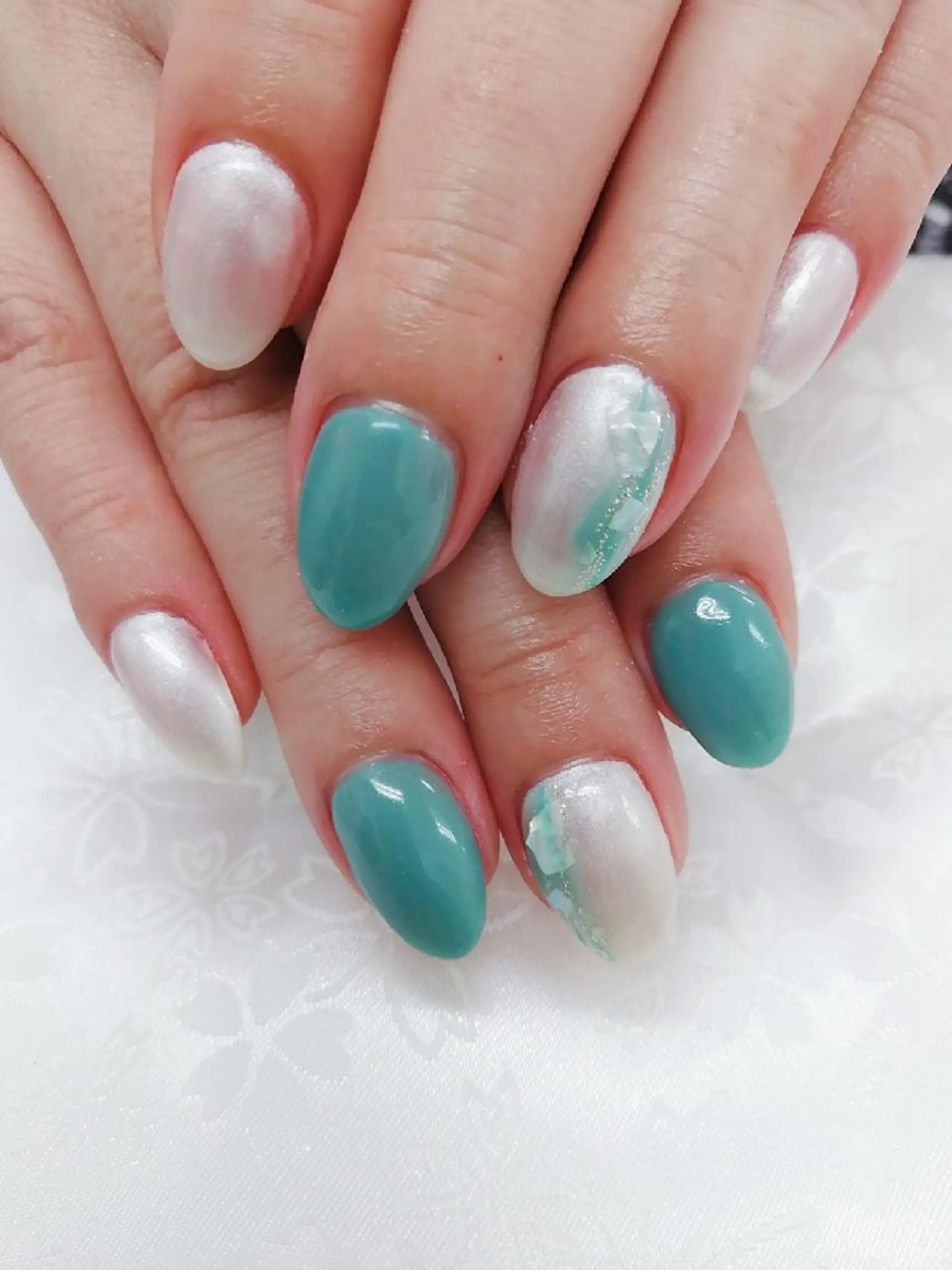 ネイル スカルプネイル ハンドネイル 板倉 店長のネイルデザイン