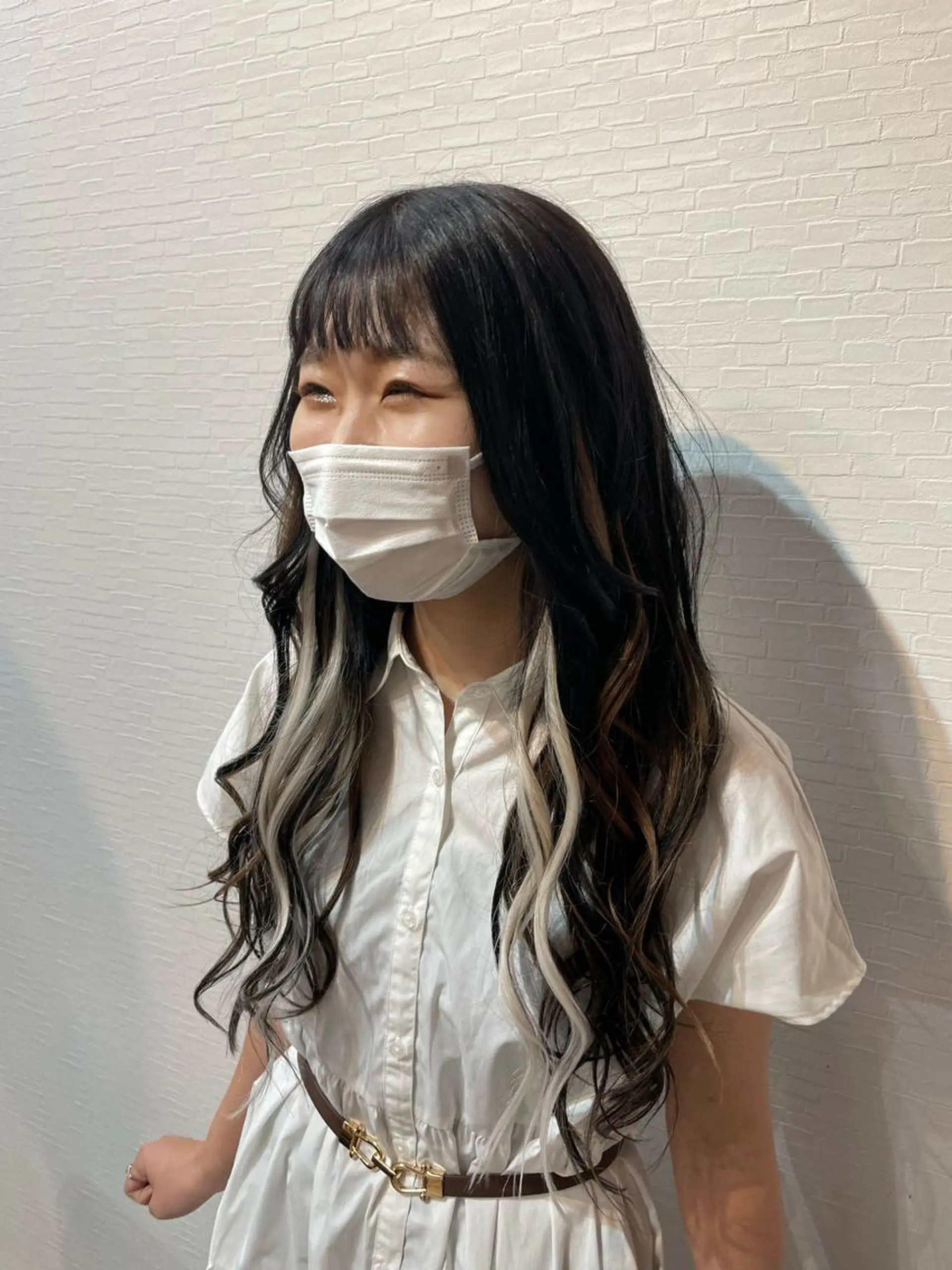 ロング SALOWIN心斎橋Suite店所属・ブリーチ毛にもできる 縮毛矯正|鷹司郎のヘアスタイル