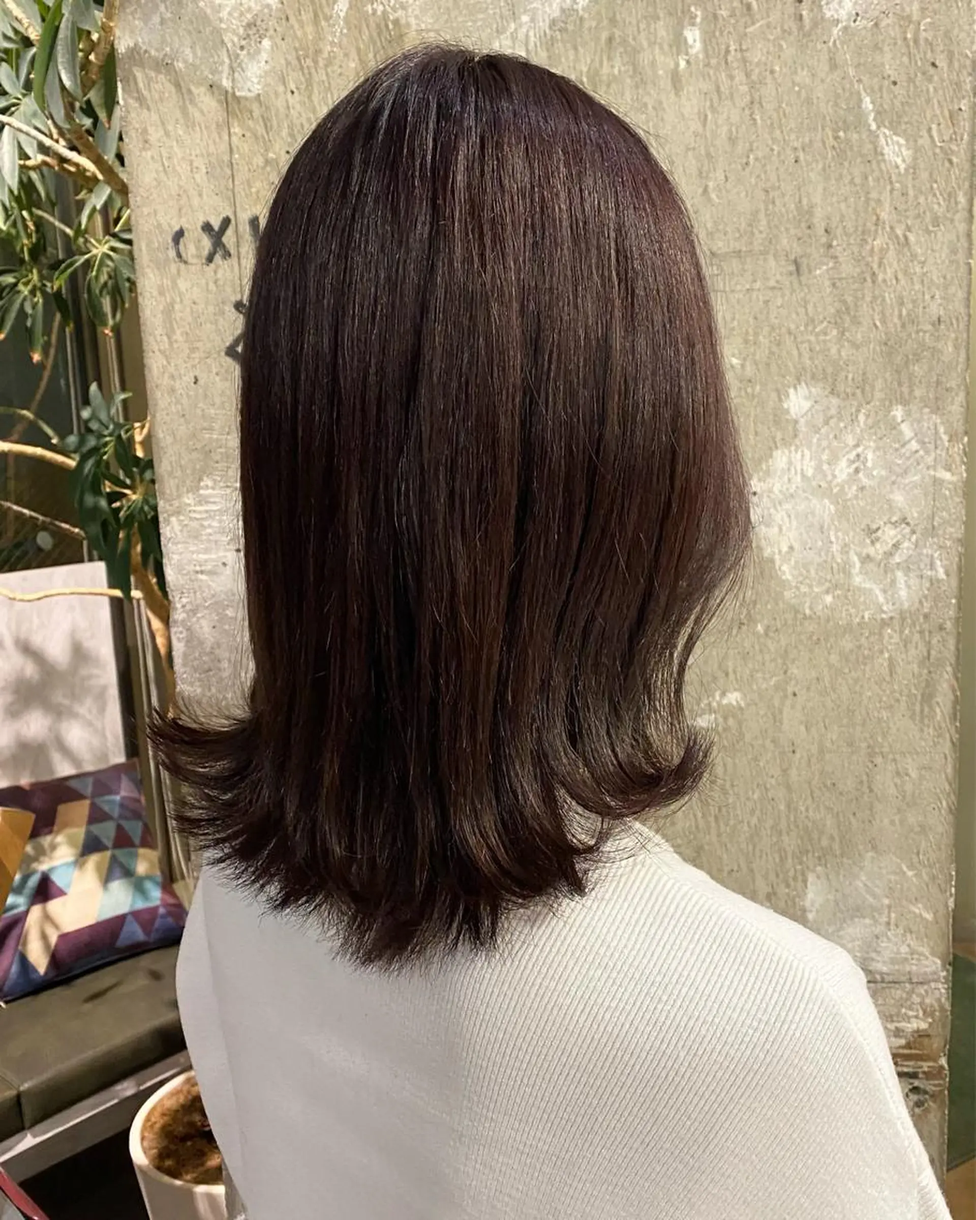 セミロング カラー ROBBY表参道所属・木村【似合わせ ショート】無料✨のヘアスタイル