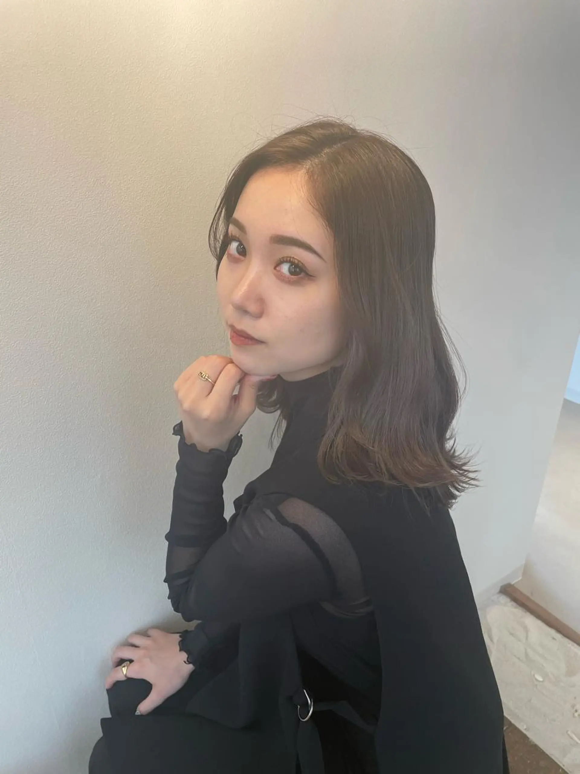 セミロング カット ヘアカラー トリートメント cocoluana(ココルアナ)所属・韓国風ヘア専門 🇰🇷Noaのヘアスタイル