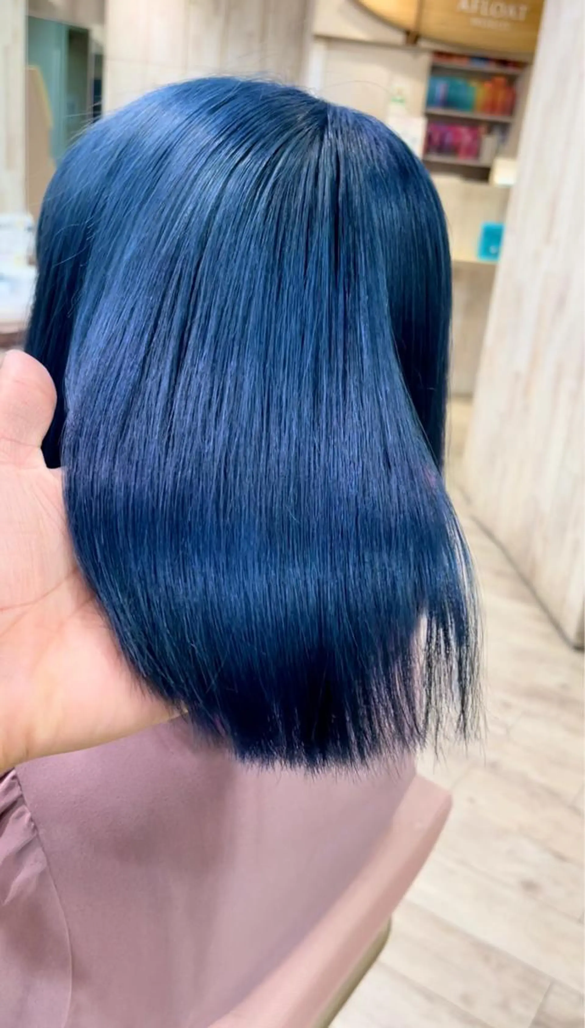 ミディアム カラー 高島大登/顔周り /レイヤーカットのヘアスタイル