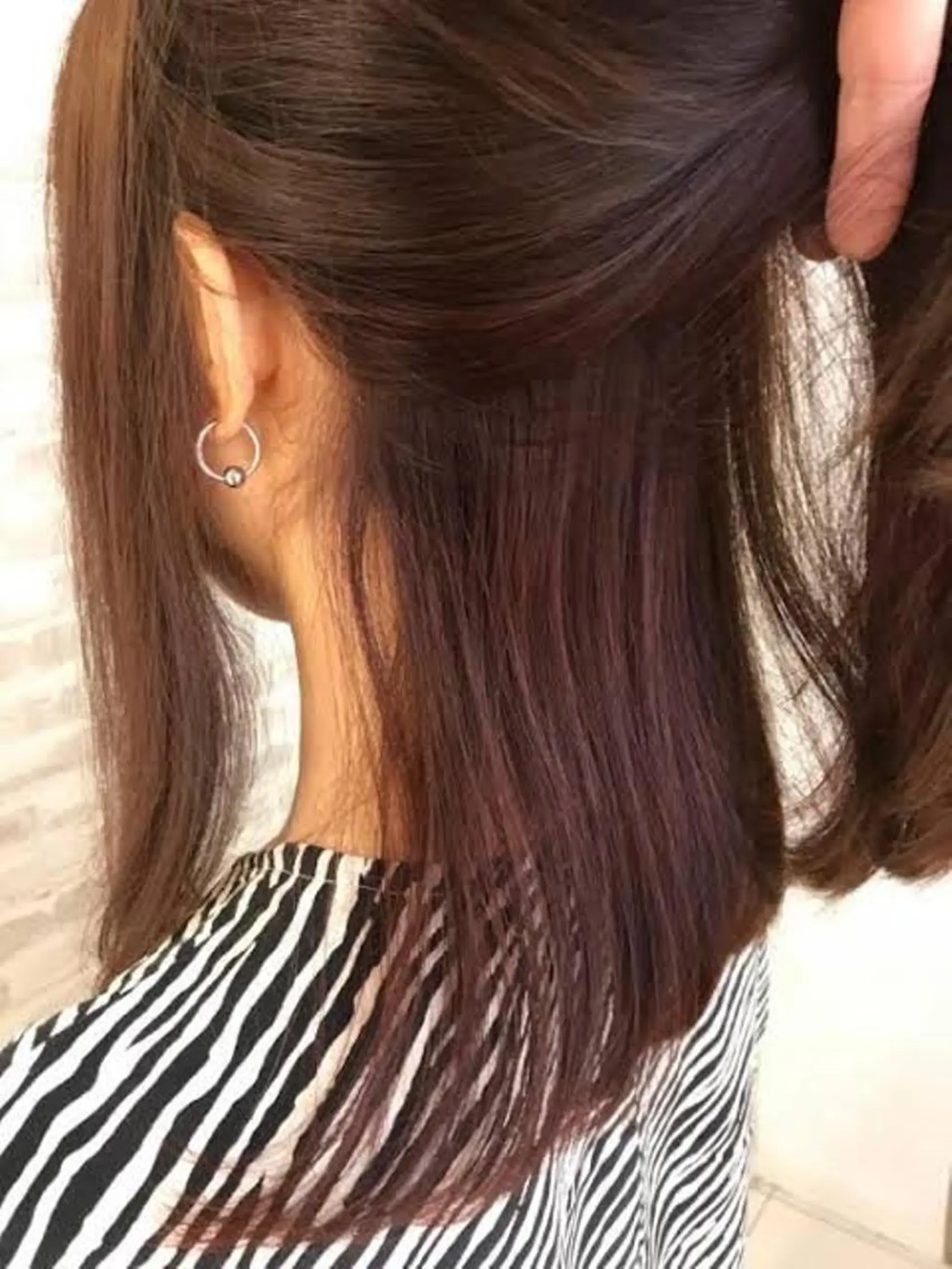 セミロング カラー VOGUE LOGIC所属・ヴォーグロジック CHISAのヘアスタイル