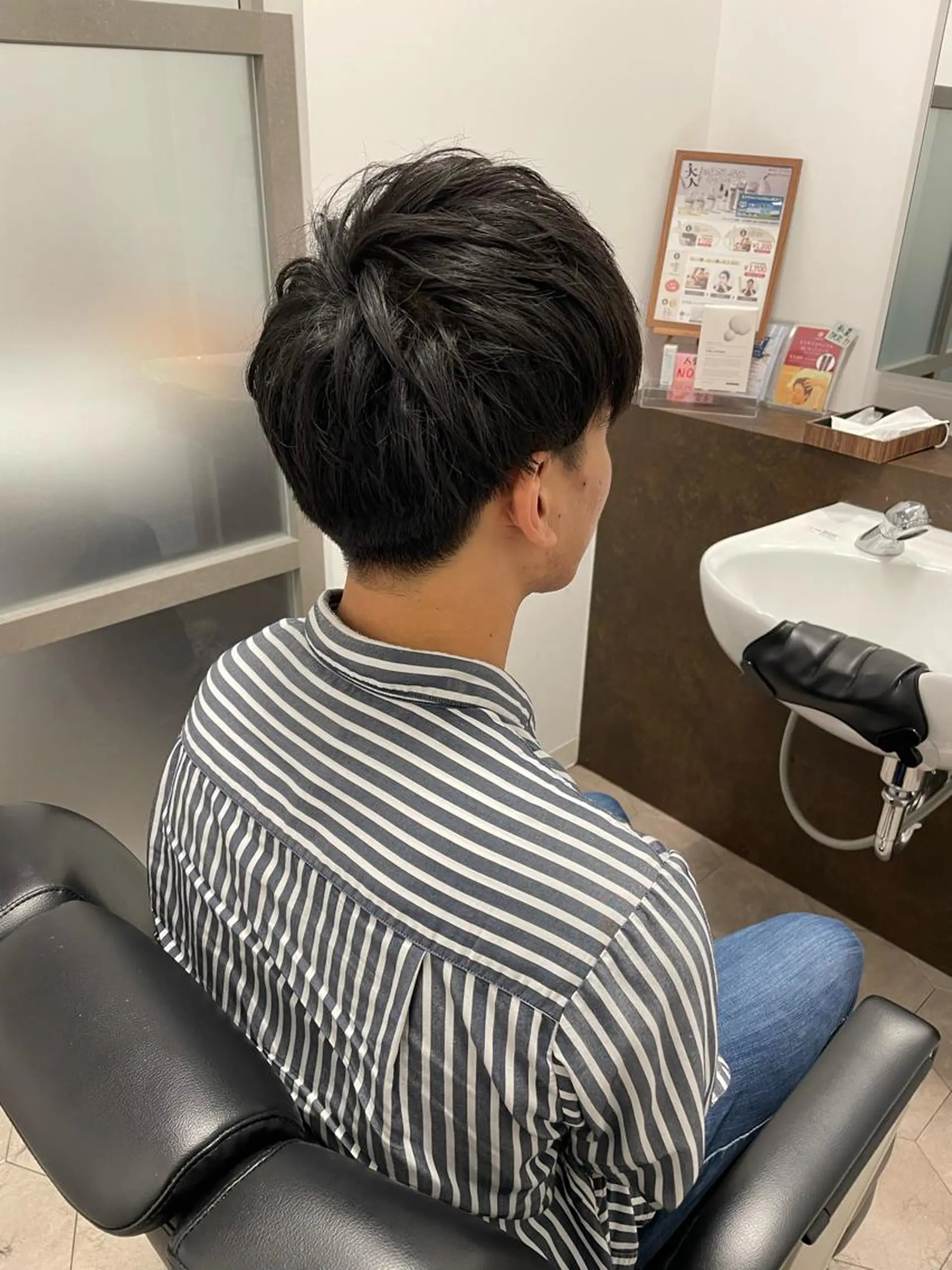 ミディアム メンズ NEXUSイオン新浦安店所属・長村 美優のヘアスタイル