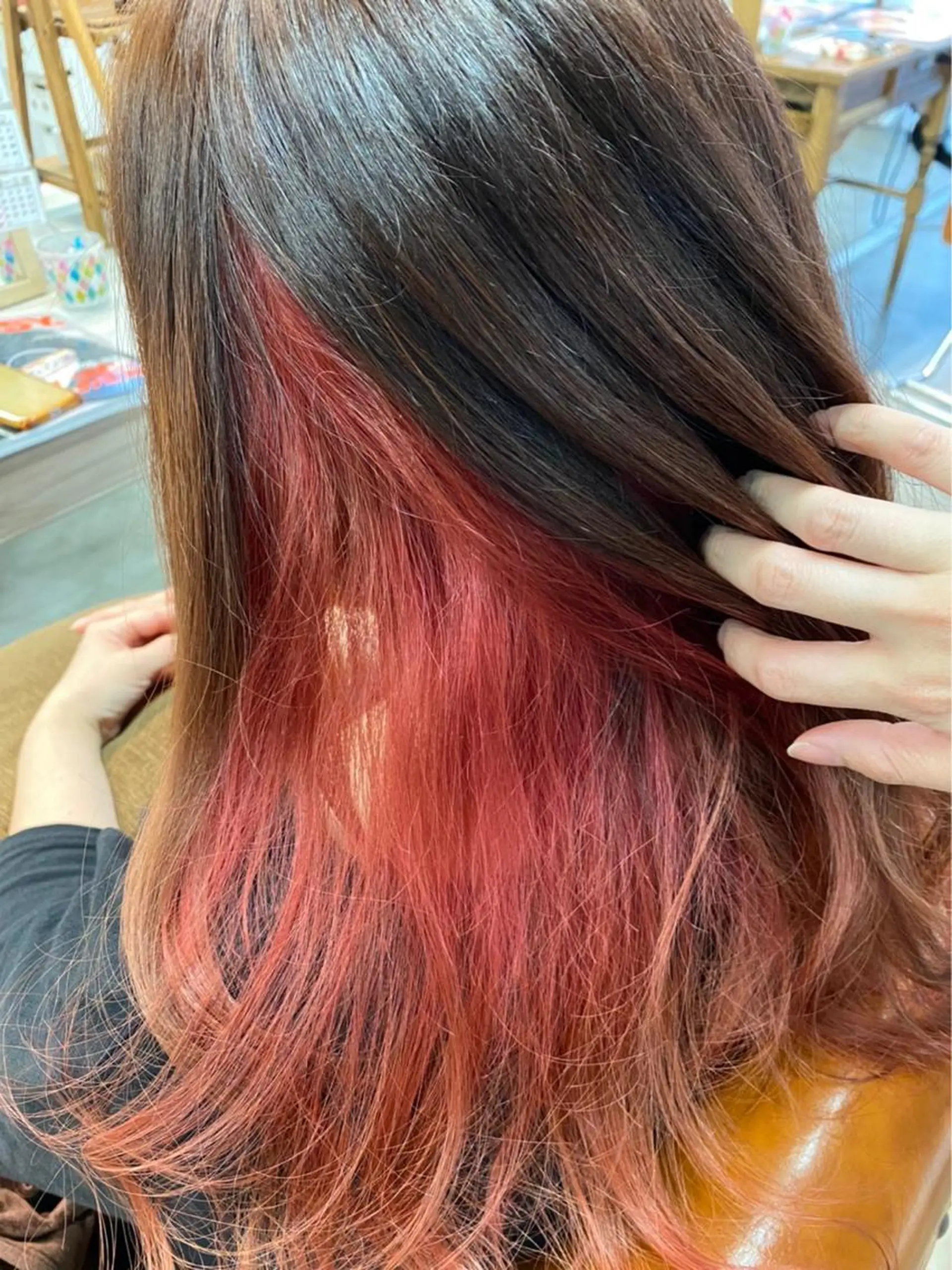 ロング カラー 東野 拓海のヘアスタイル