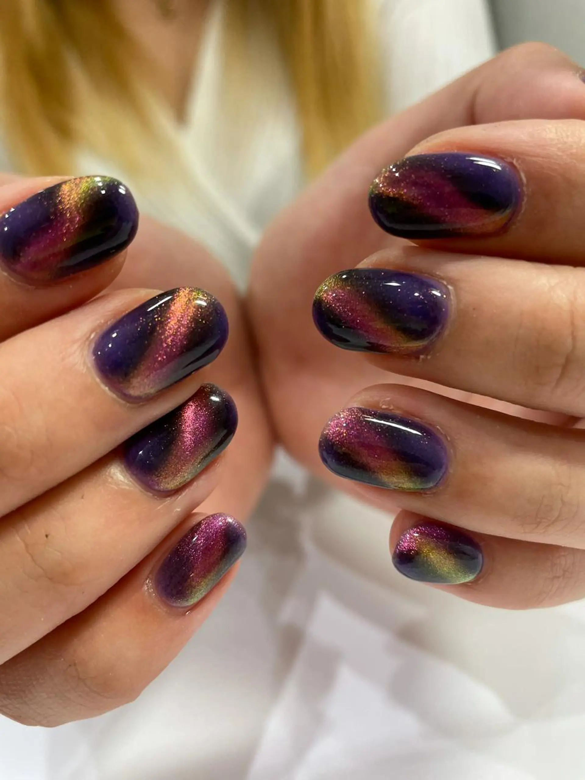 ネイル マグネットネイル Serenity by Mari所属・Shinozaki mariのネイルデザイン