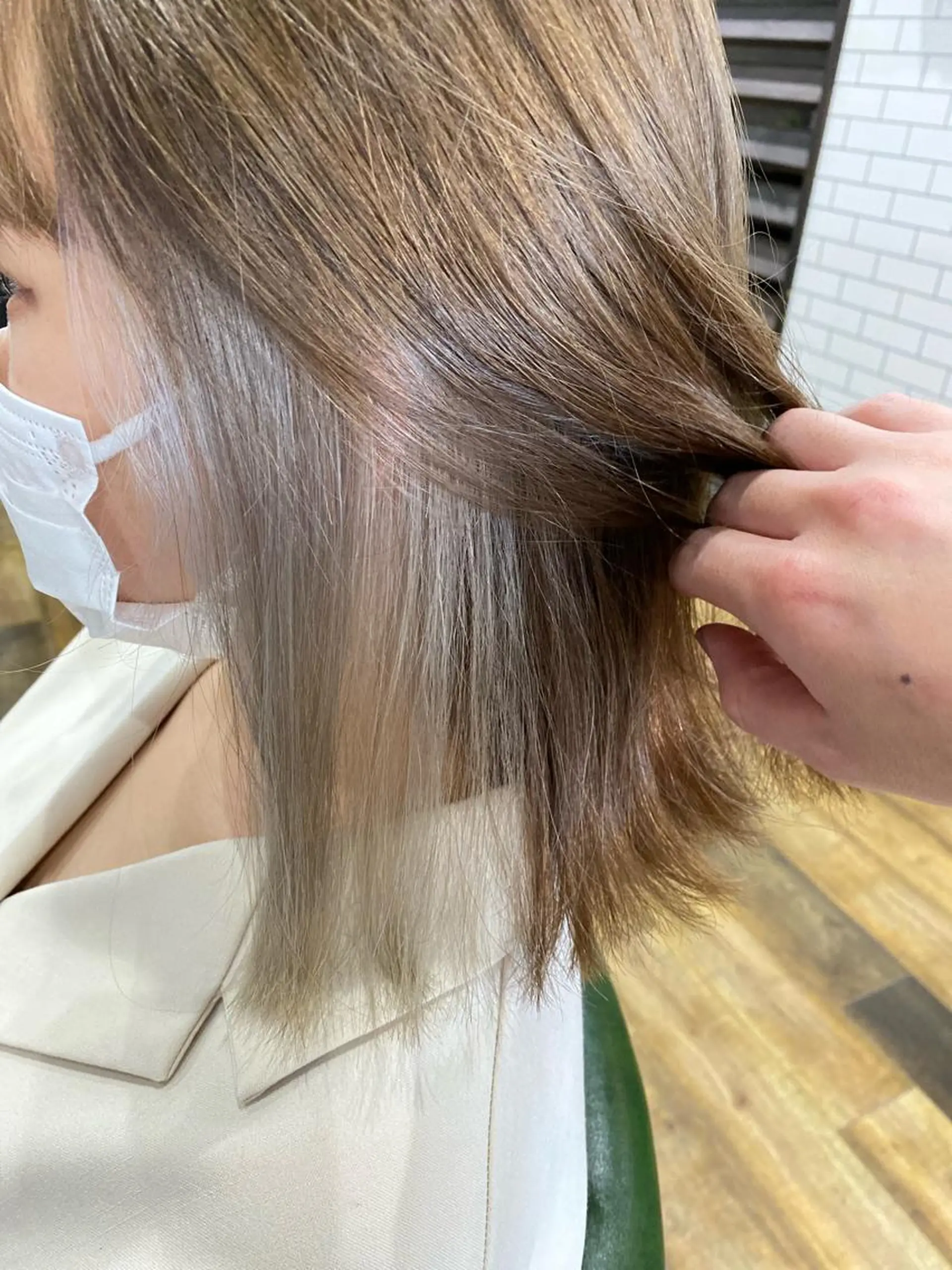 カラー A'sfida所属・小山 悦宏のヘアスタイル