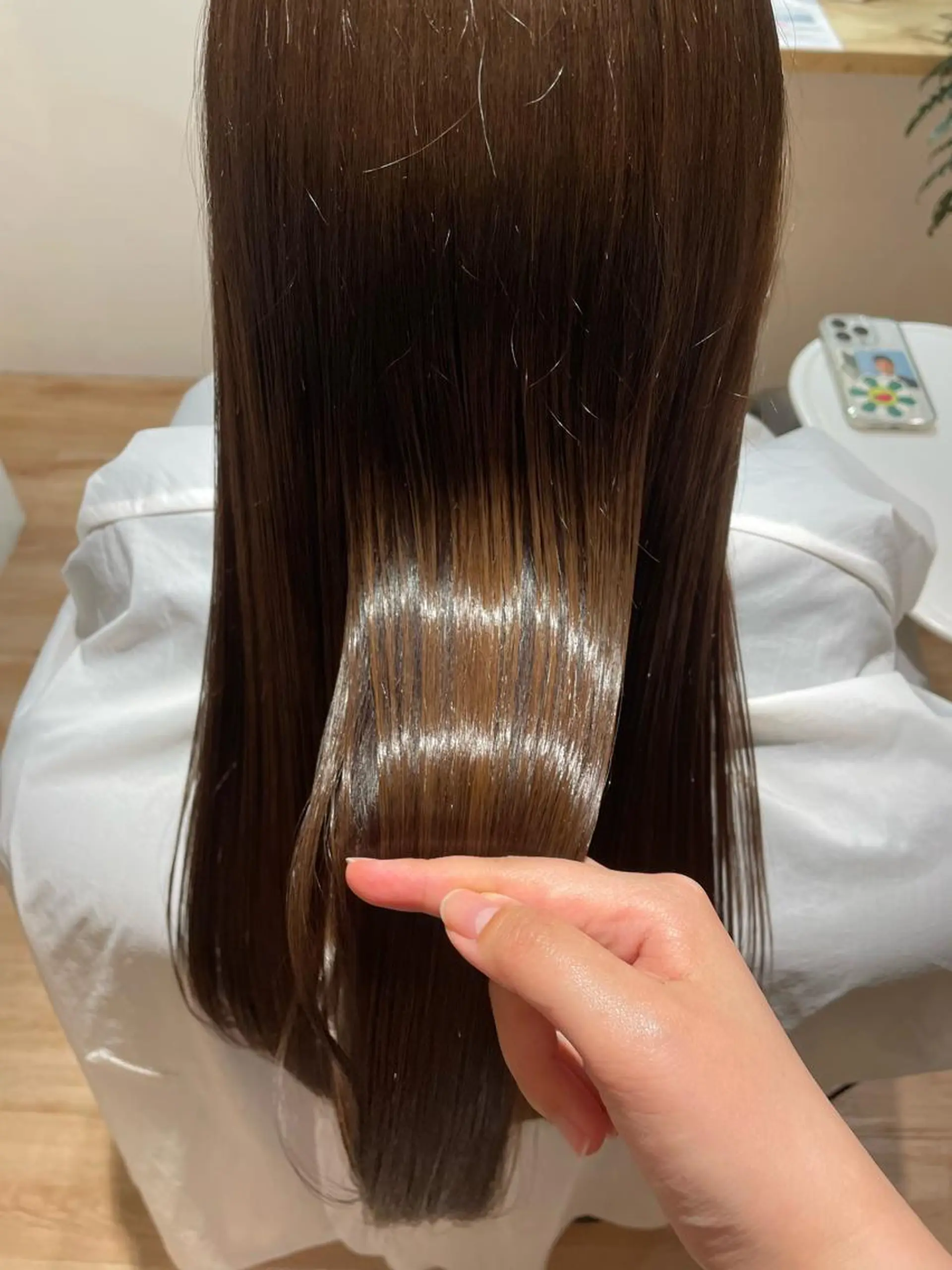 ロング スパニスト 生駒(いこま)のヘアスタイル