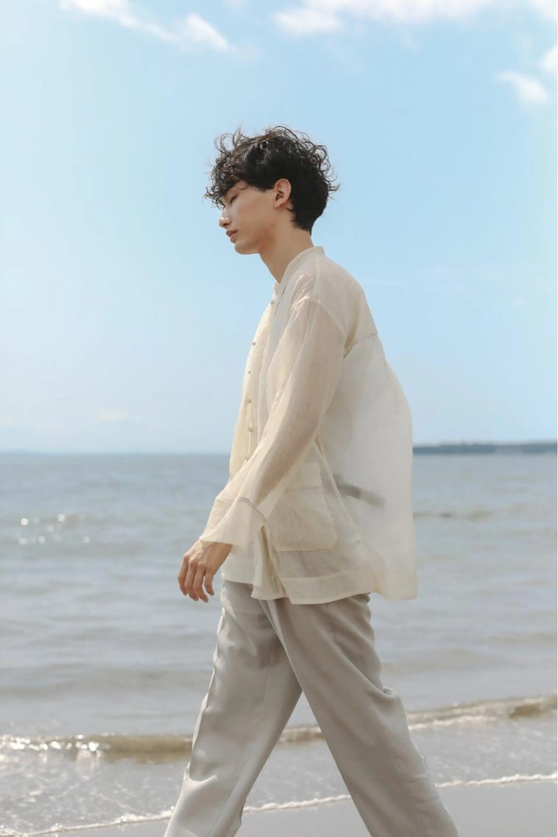 ショート パーマ メンズ メンズパーマ カット パーマ ブランロール中目黒店所属・stylist 杉浦駿生のヘアスタイル