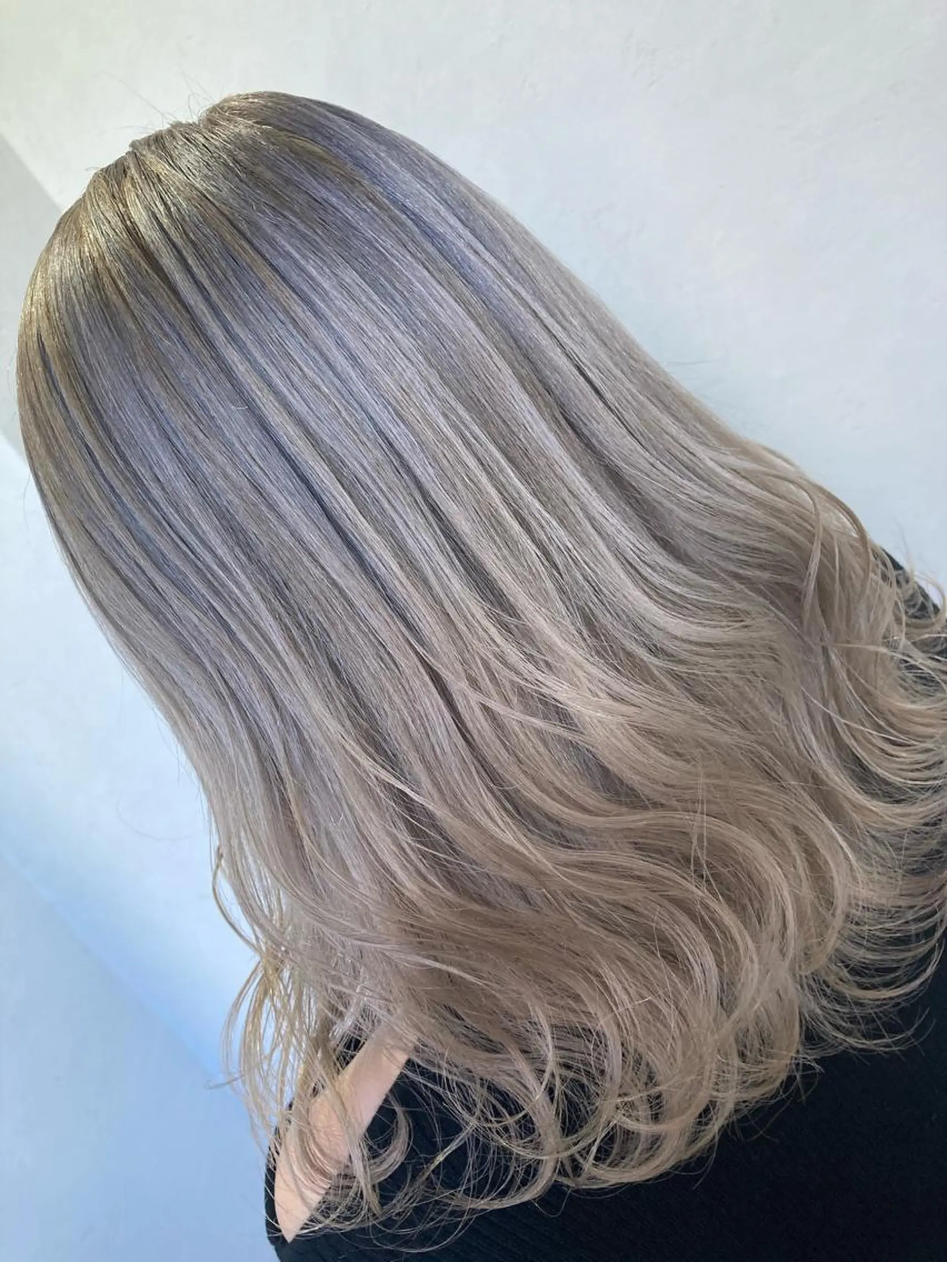 セミロング カラー パーマ カット ヘアカラー ブリーチ毛縮毛矯正 👑山口のヘアスタイル