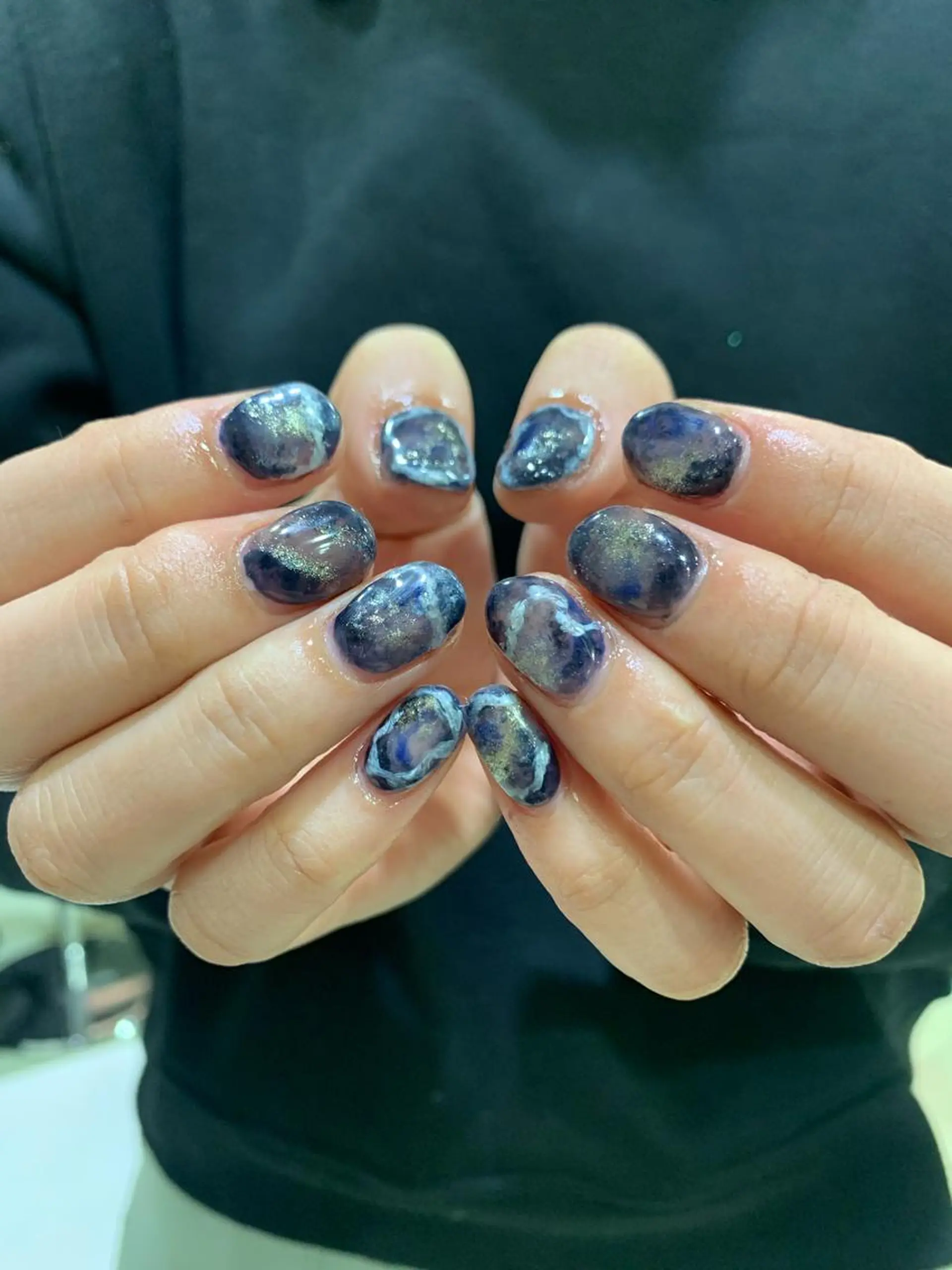 ネイル 海外girl🤎 透明感ベージュmaoのヘアスタイル