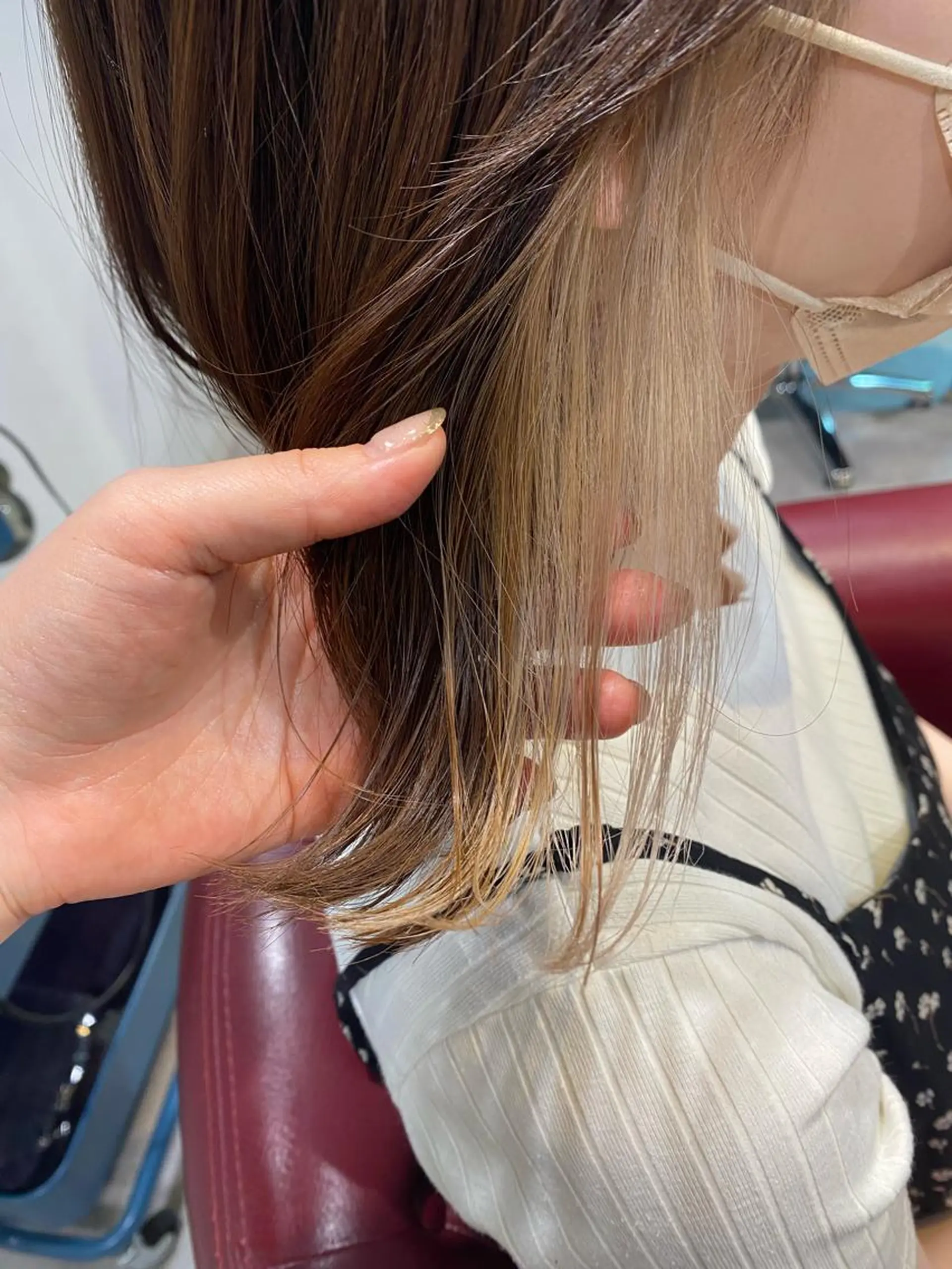 ミディアム GO TODAY SHAiRE SALON 原宿Stella店所属・𓍯柔らかhair 𓍯 yukinoのヘアスタイル