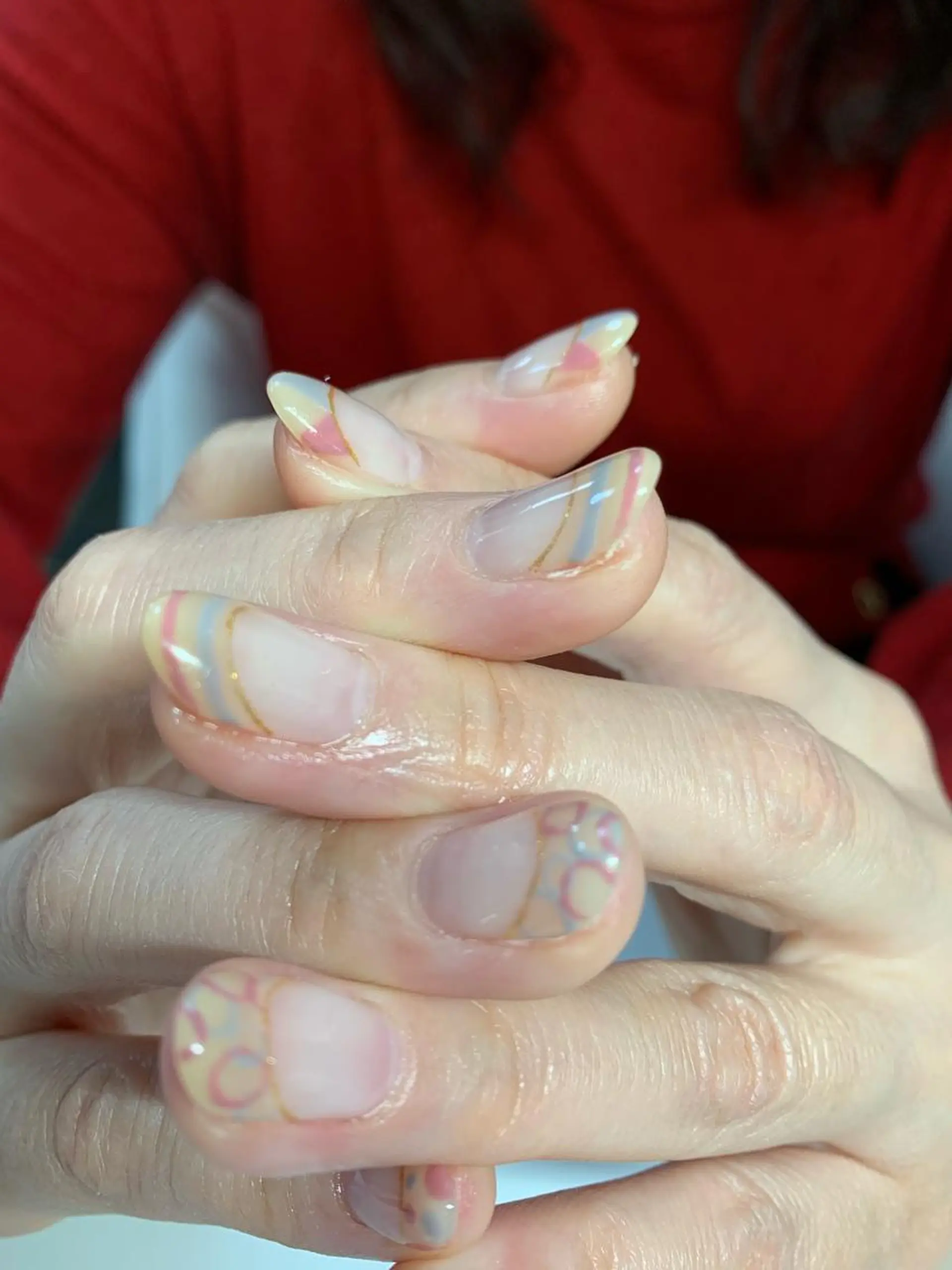 ネイル 持ち込み 春ネイル Nail salon Three R所属・ネイルサロン Three   R.のエステ・リラクイメージ