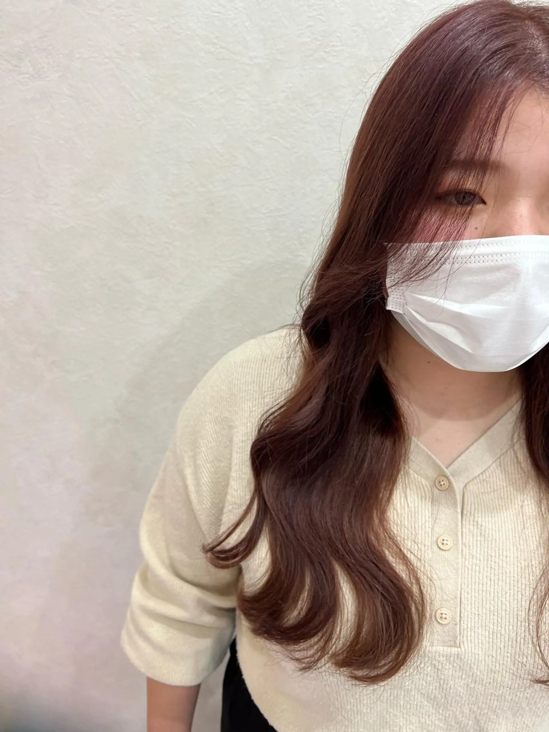 ロング ヨシンモリ 韓国風🫧艶カラー 💟ran💟のヘアスタイル