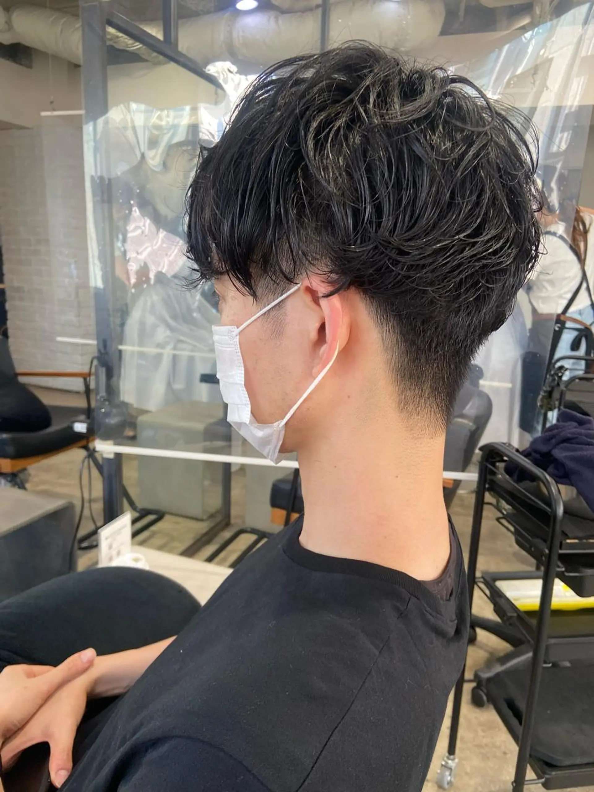 パーマ メンズ カット 🪽似合わせカラー RENA.🪽🩶のヘアスタイル