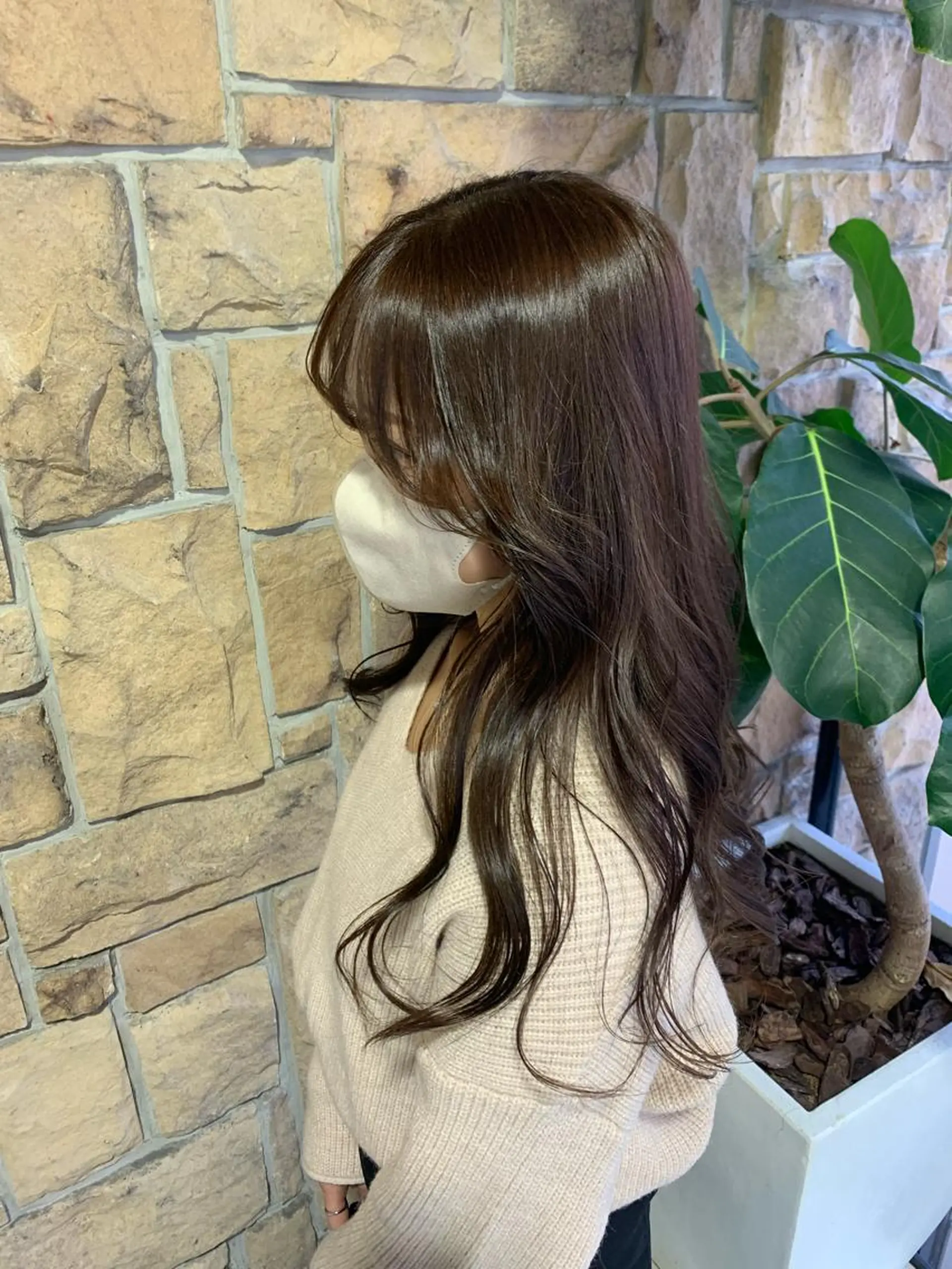 ロング カラー ヘアカラー 似合わせレイヤーカ ット　ʚɞ riiのヘアスタイル