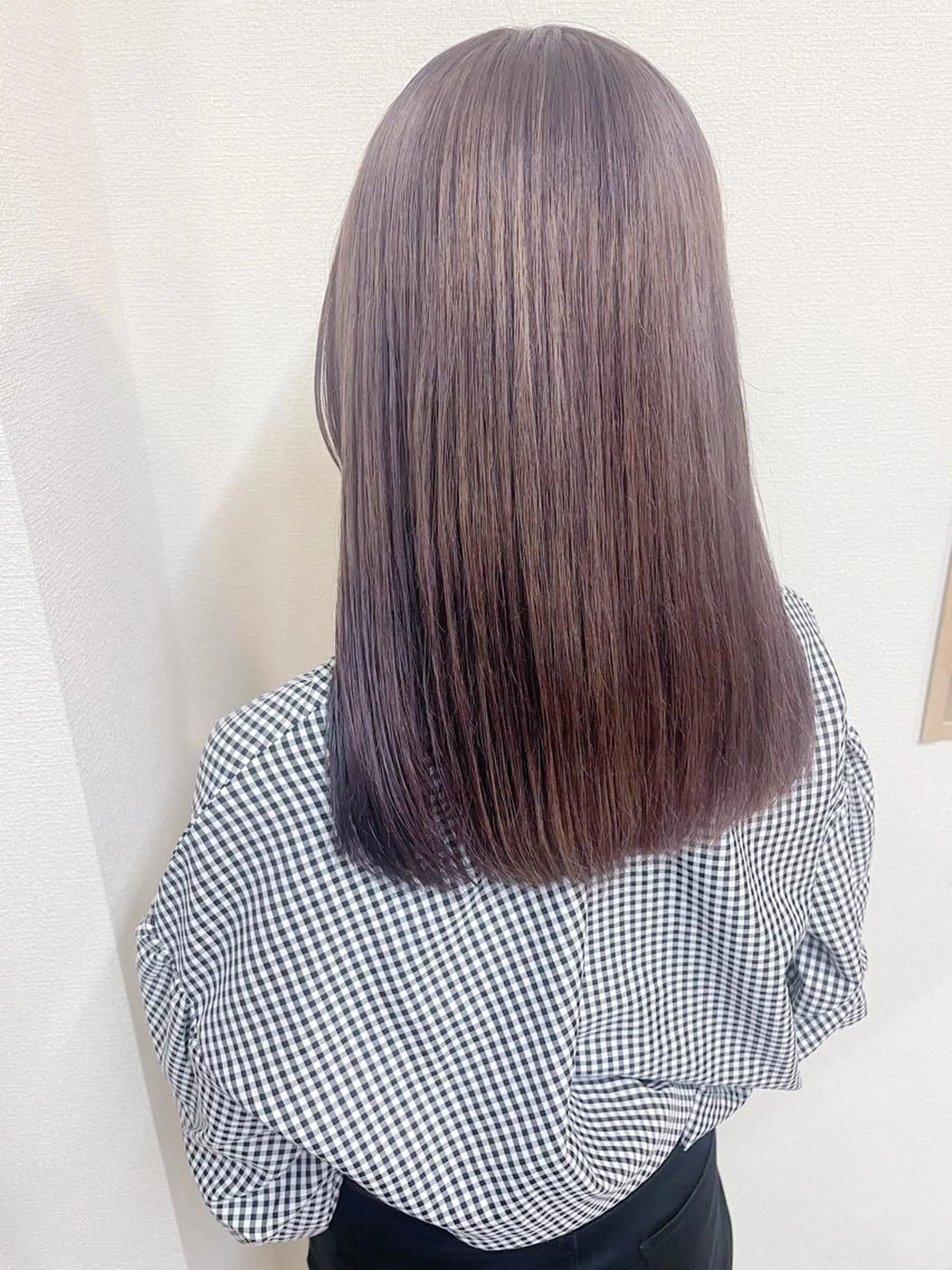 ミディアム カラー ケアブリーチ /髪質 改善/古橋圭史郎のヘアスタイル