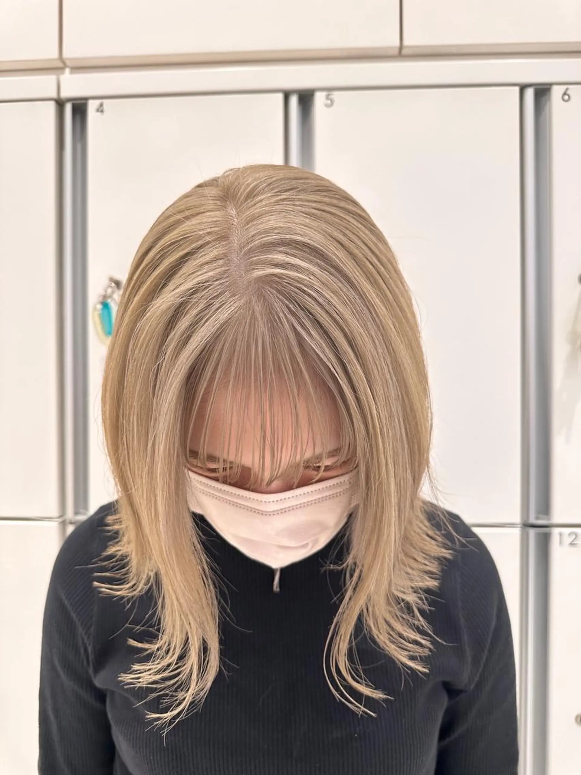 ミディアム ヘアカラー GOAT_茅ヶ崎 キシ サクラのヘアスタイル