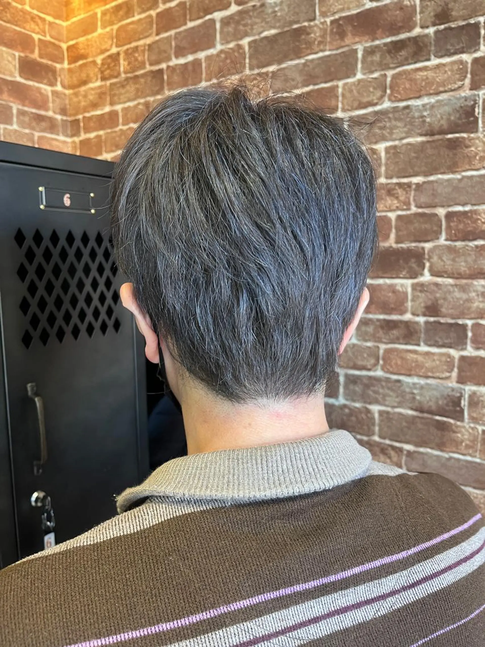 ショート パーマ メンズ キッズ マツエク・マツパ メンズブリーチ メンズハイライト メンズインナーカラー メンズ韓国風 韓国風マツエク カット トリートメント ヘッドスパ times salon名駅所属・久木原 ゆりのヘアスタイル