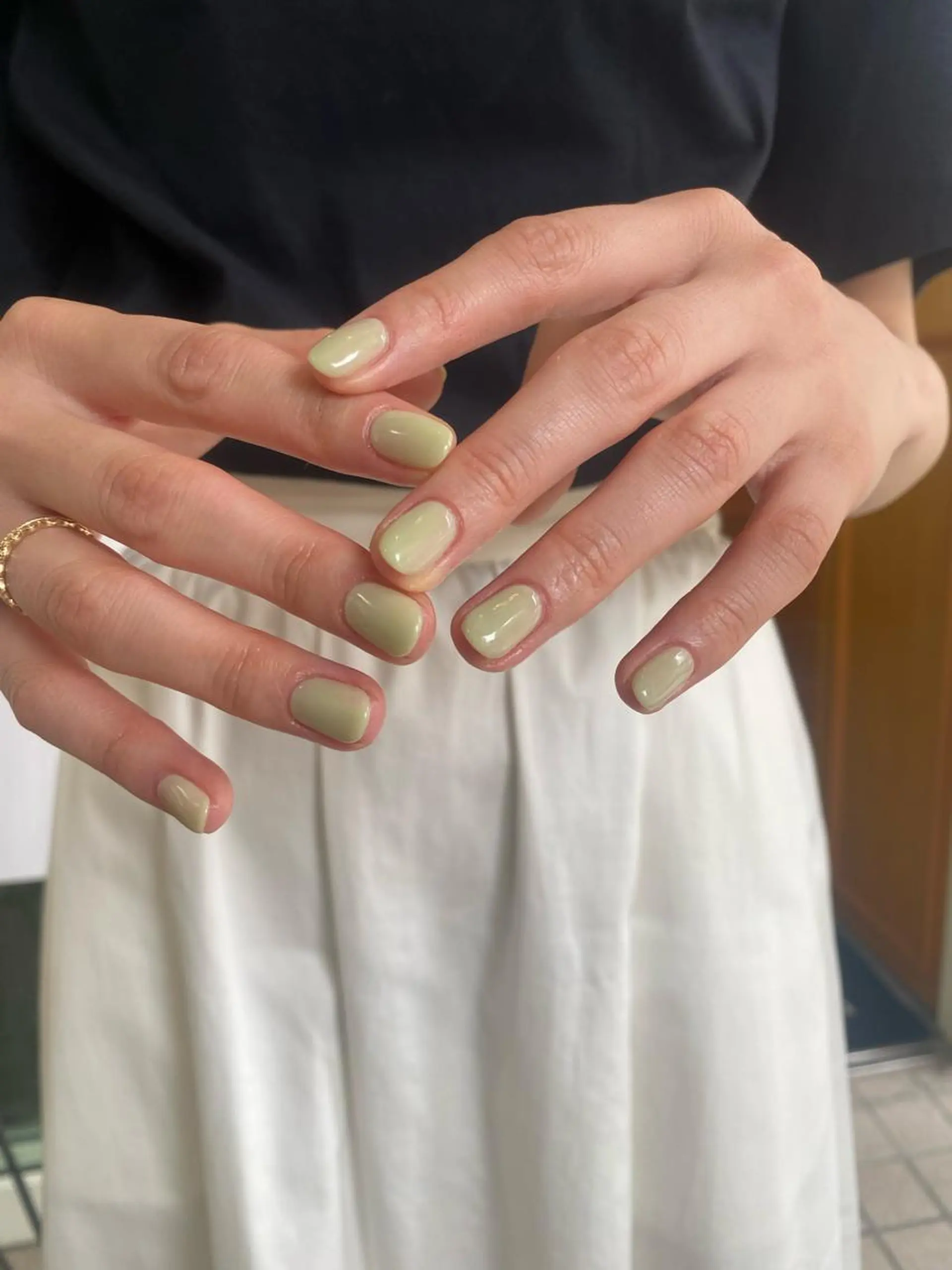 ネイル ピスタチオネイル ハンドネイル nable.所属・栗林 実莉のネイルデザイン
