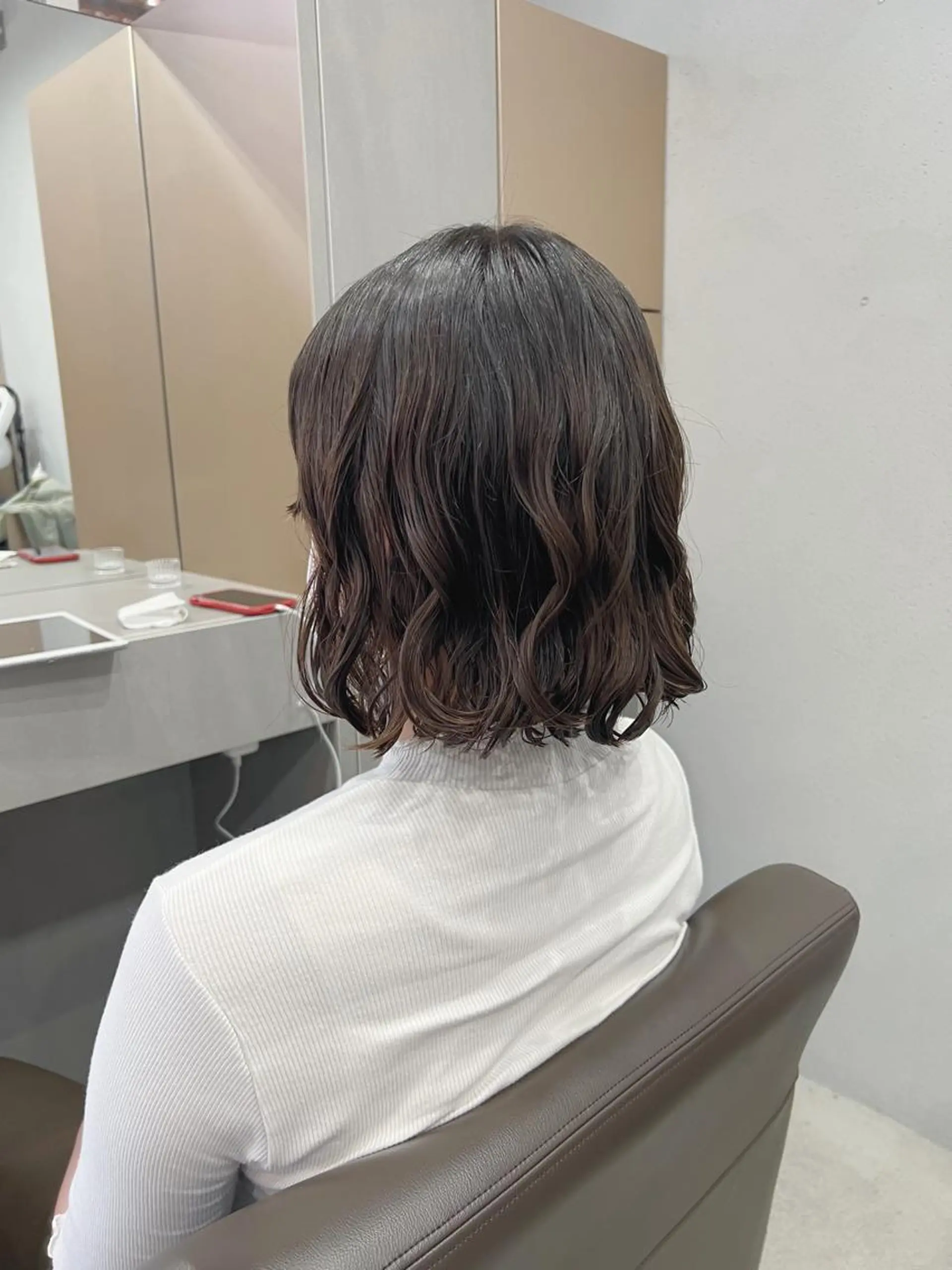 パーマ ボブパーマコテ巻き風 パーマNo1深江秀平のヘアスタイル